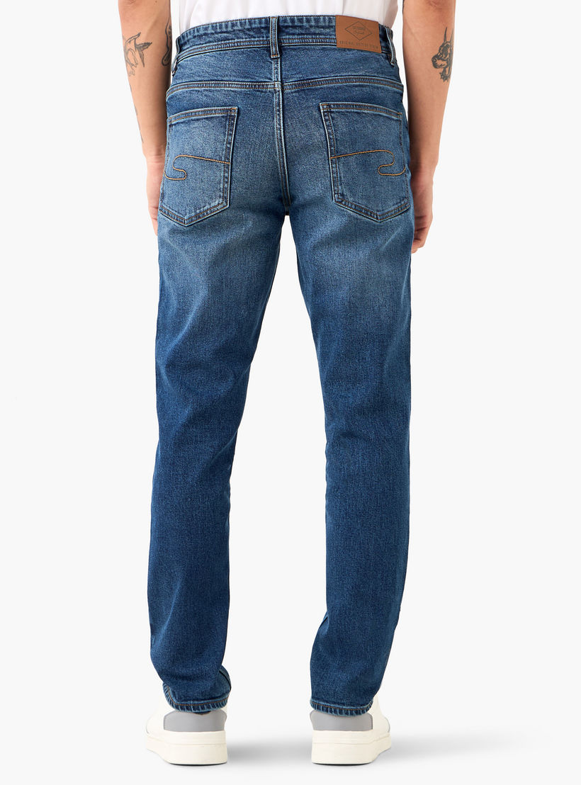 بنطلون جينز بقصّة سليم للرجال من لي كوبر-men-clothing-jeans-image-3