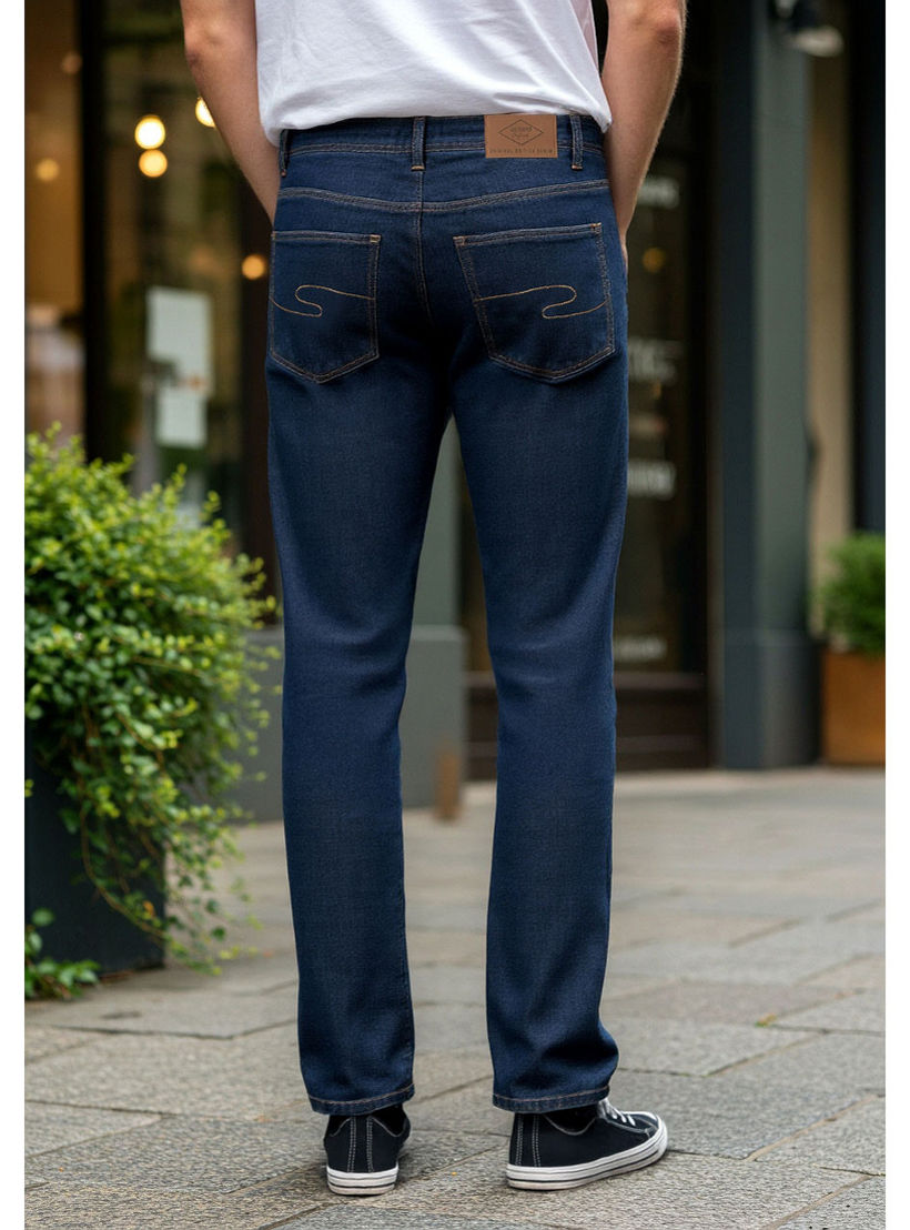 بنطلون جينز بقصّة سليم للرجال من لي كوبر-men-clothing-jeans-image-3