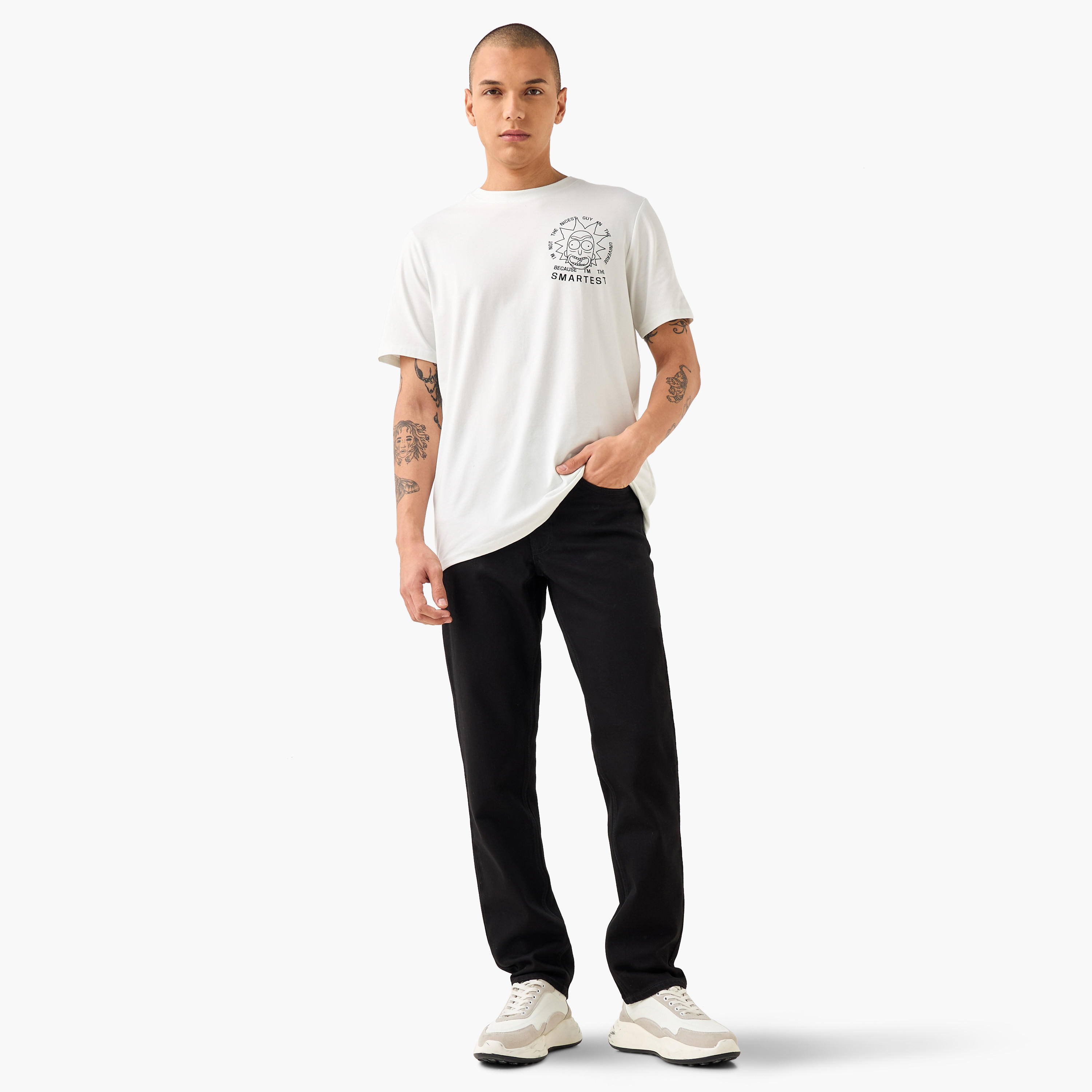 بنطلون جينز بقصّة سليم للرجال من لي كوبر-men-clothing-jeans-image-2
