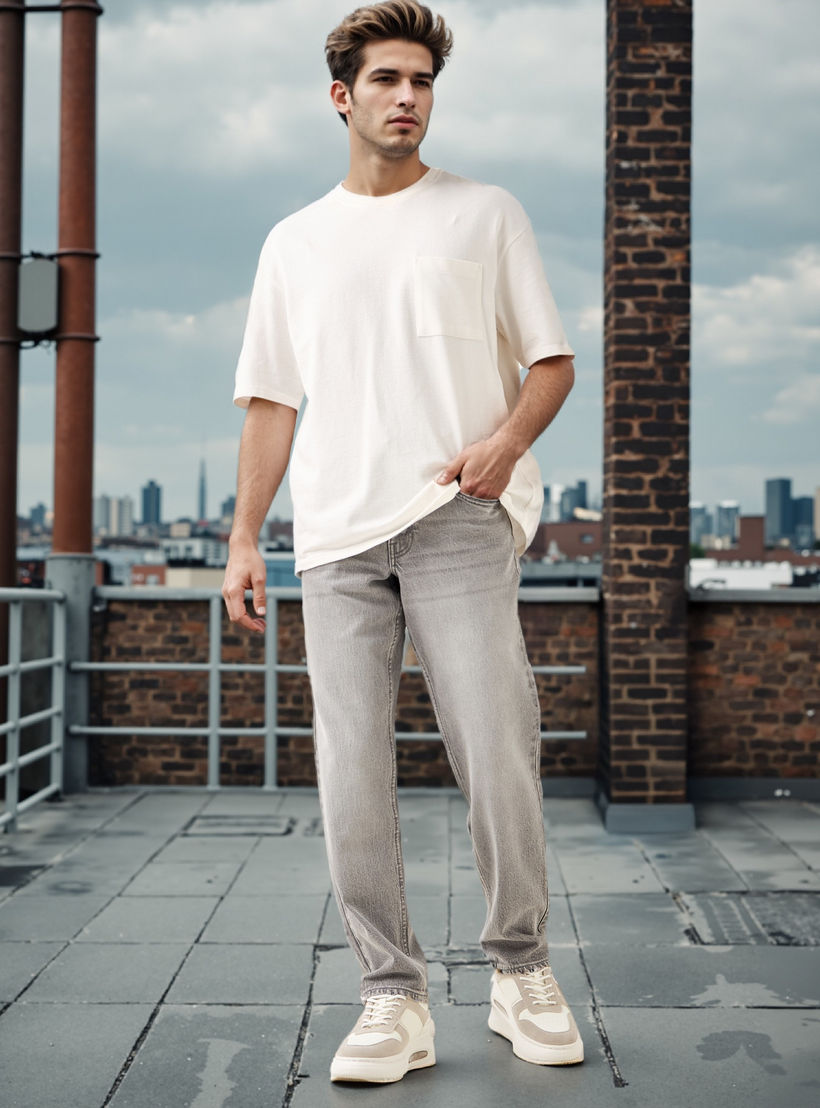 بنطلون جينز بقصّة مستقيمة للرجال من لي كوبر -men-clothing-bottoms-jeans-image-2