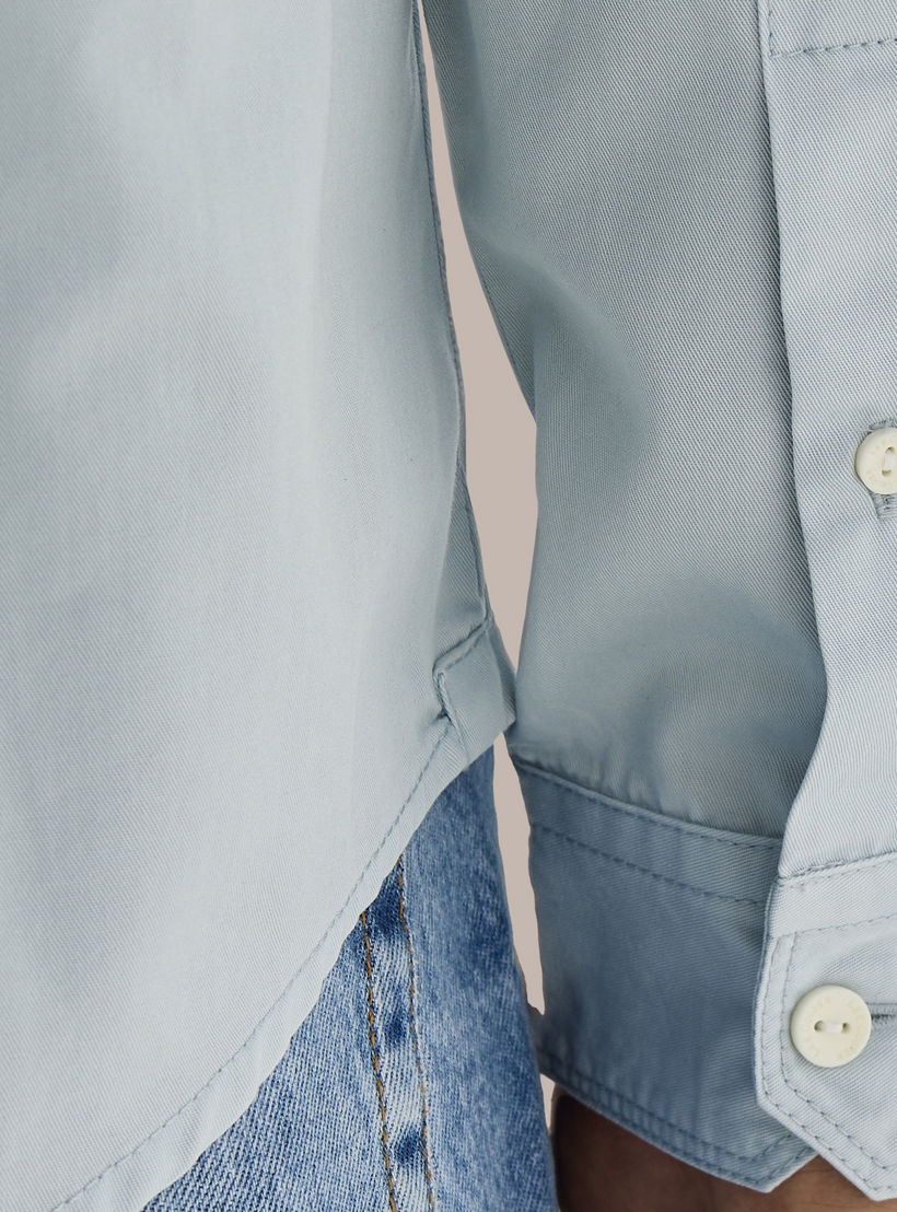 Lee Cooper Regular Fit Shirt with Pocket-men-clothing-shirts-image-5