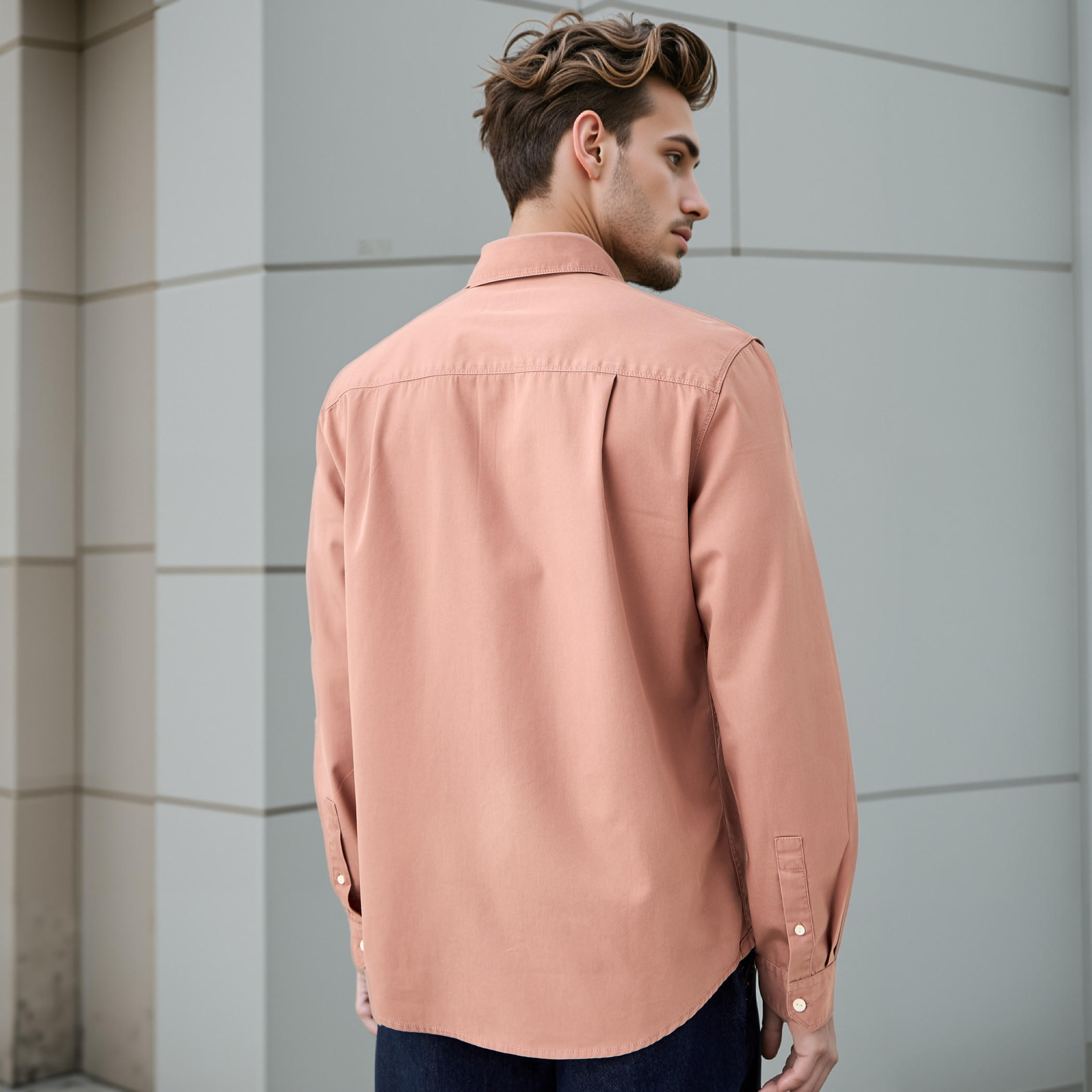 Lee Cooper Regular Fit Shirt with Pocket-men-clothing-shirts-image-3