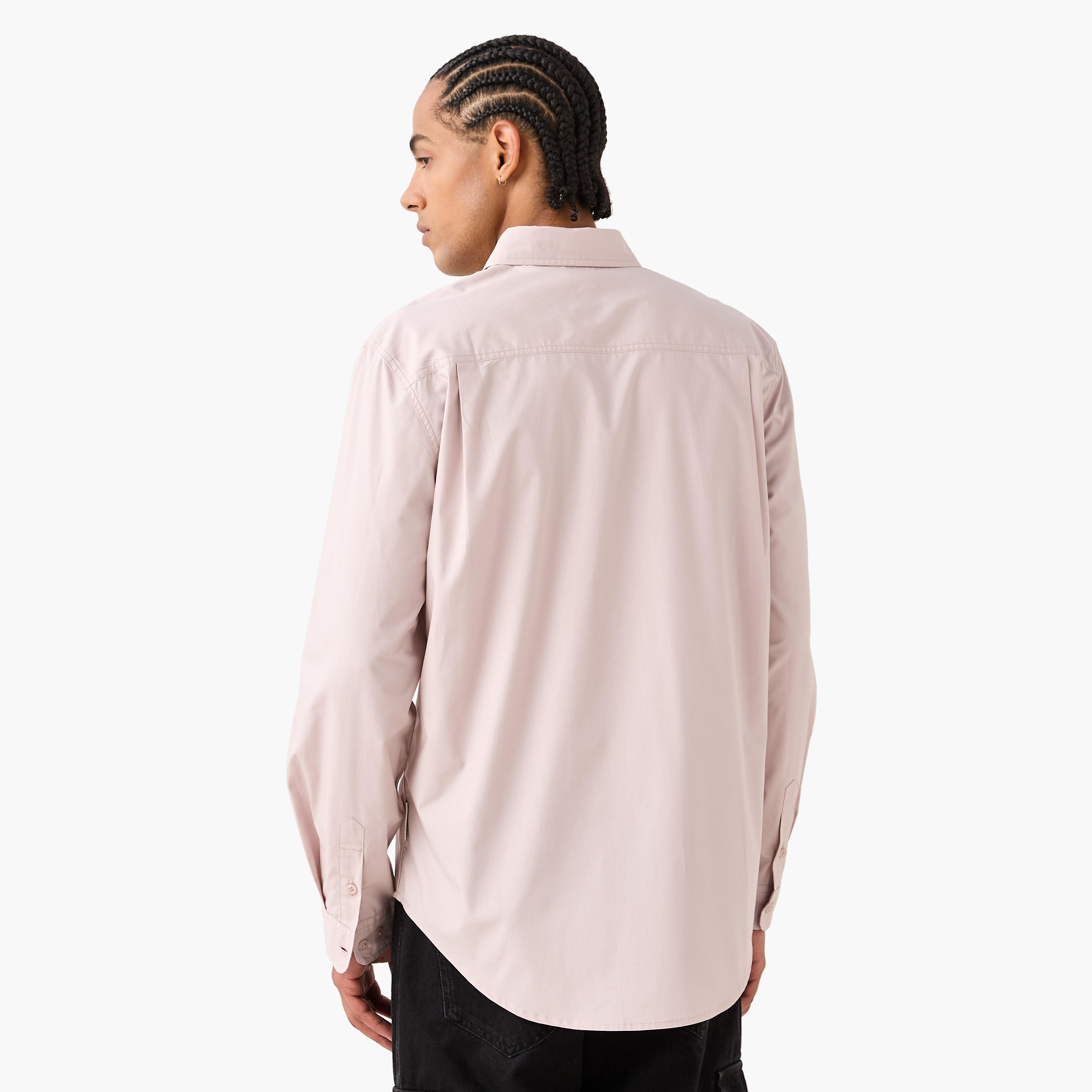 قميص بجيوب على الصدر من لي كوبر-men-clothing-shirts-image-3