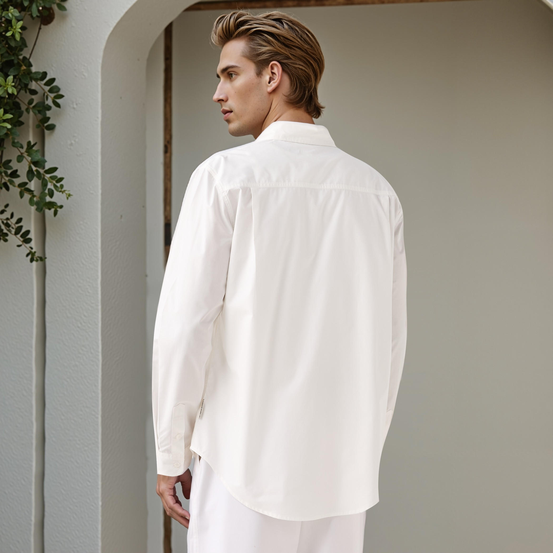 قميص بجيوب على الصدر من لي كوبر-men-clothing-shirts-image-3