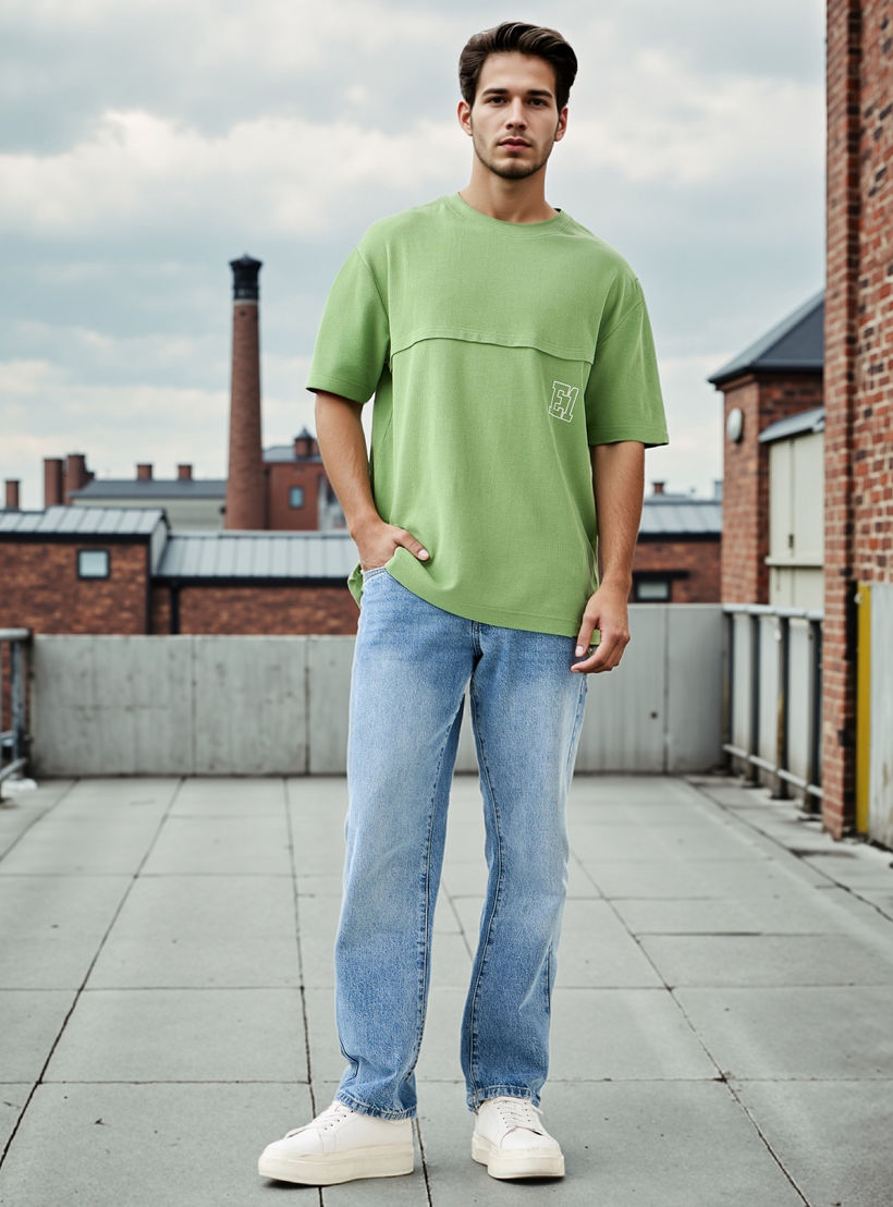 تيشيرت مطرز من لي كوبر-men-clothing-tshirtsandpolos-tshirts-image-2