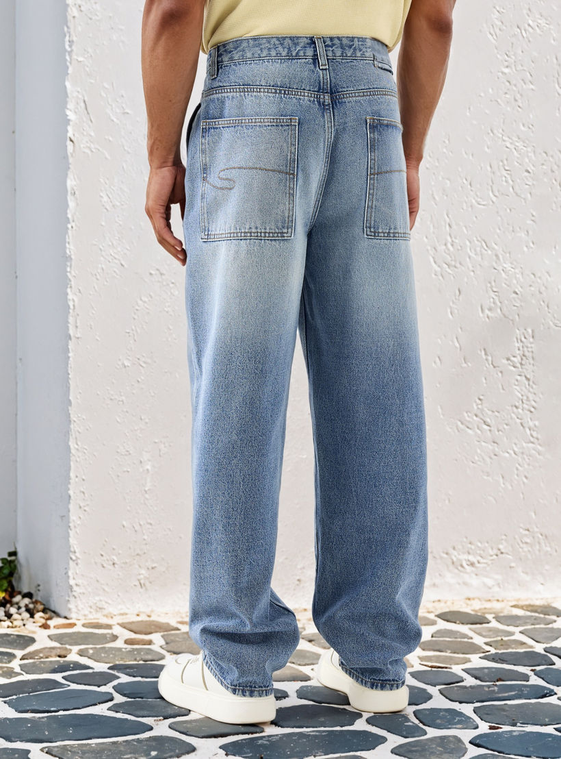 بنطلون جينز بقصة مستقيمة وجيوب من لي كوبر-men-clothing-jeans-image-3