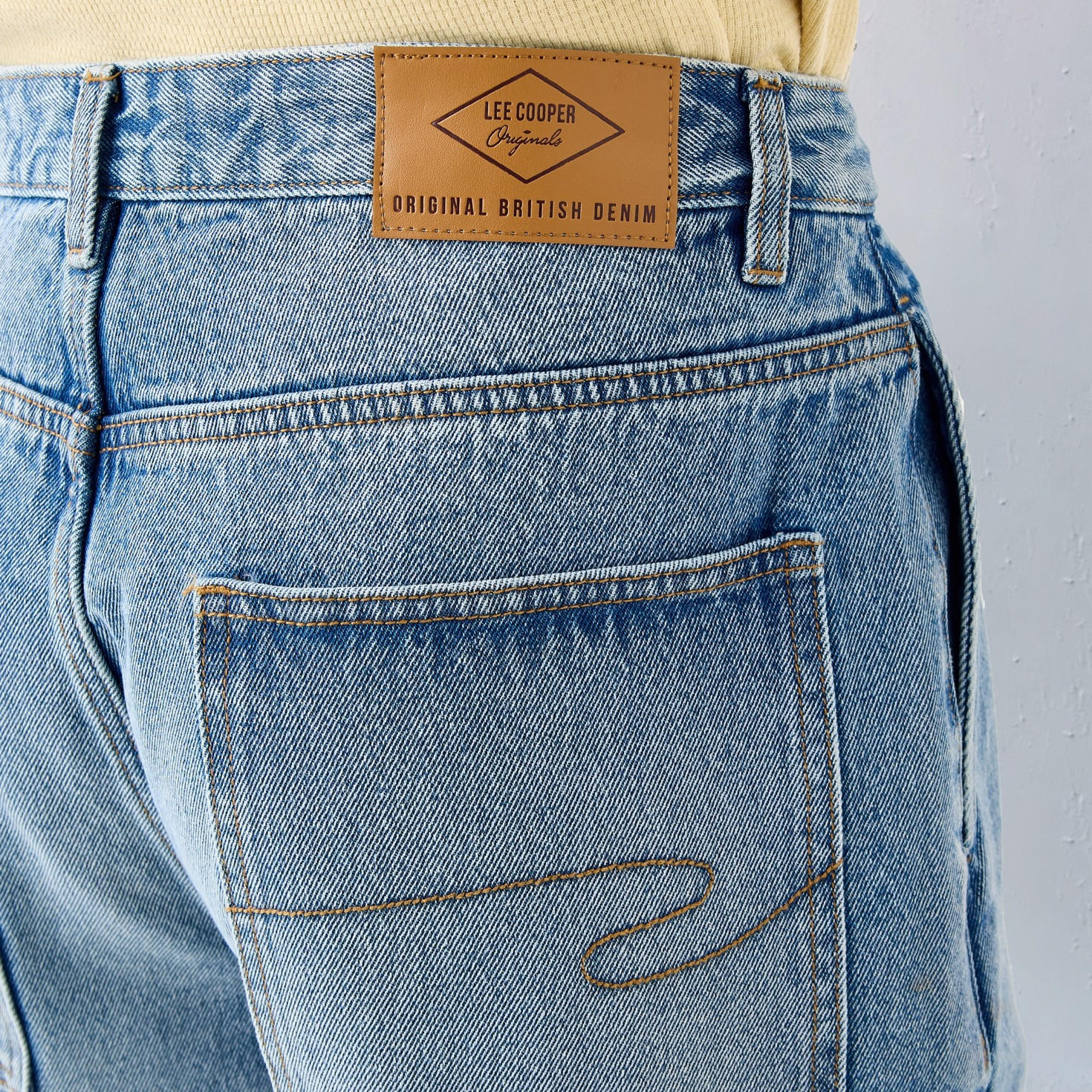 Lee Cooper Straight Fit Jeans with Pockets-men-clothing-bottoms-jeans-image-5