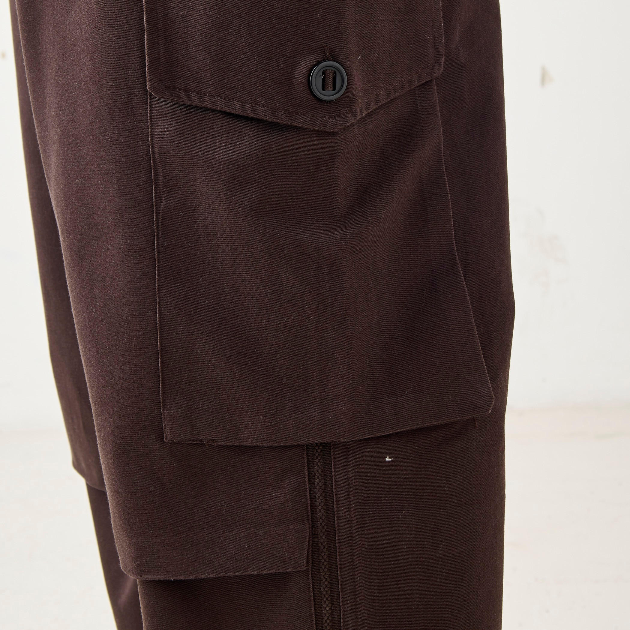 Lee Cooper Straight Fit Pants with Button Closure and Pockets-men-clothing-bottoms-joggers-image-5