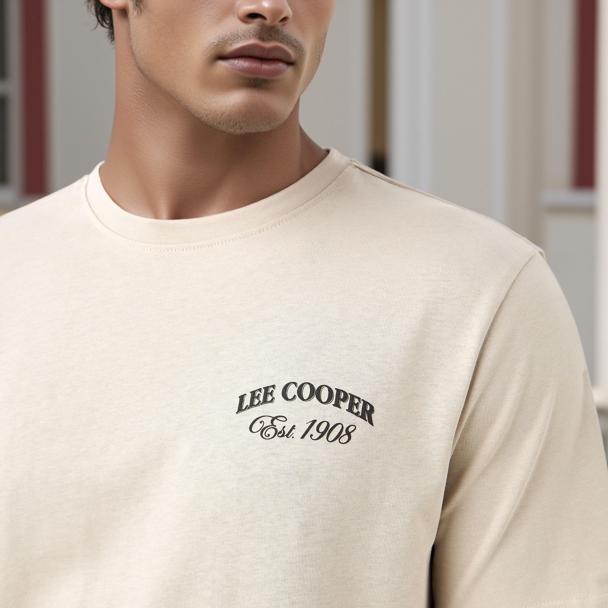 Lee Cooper Typographic Print Crew Neck T-shirt-men-clothing-tshirtsandpolos-tshirts-image-4