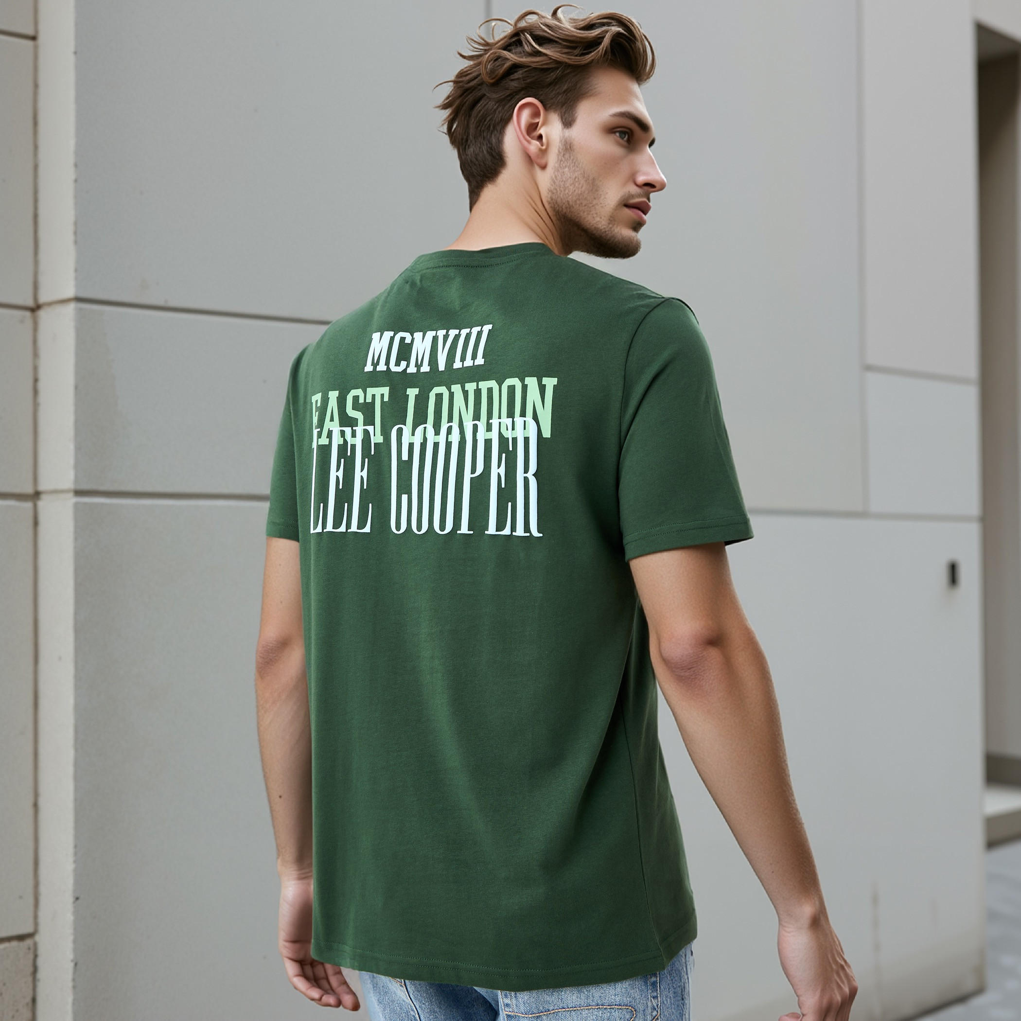 Lee Cooper Typographic Print Crew Neck T-shirt-men-clothing-tshirtsandpolos-tshirts-image-1