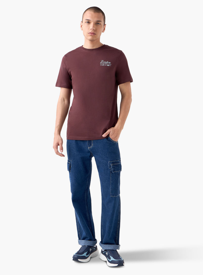 Lee Cooper Typographic Print Crew Neck T-shirt-men-clothing-tshirtsandpolos-tshirts-image-2