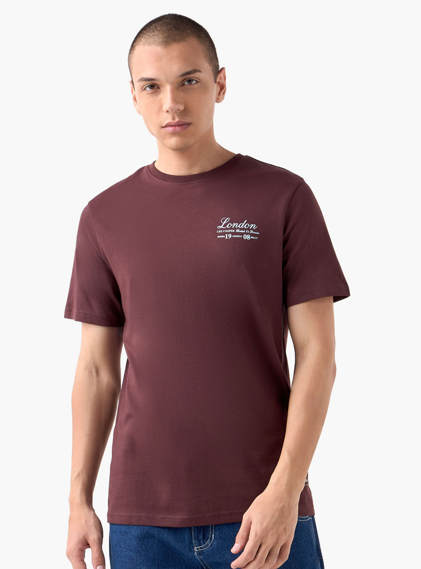 Lee Cooper Typographic Print Crew Neck T-shirt-men-clothing-tshirtsandpolos-tshirts-image-3
