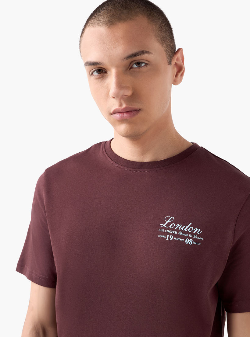 Lee Cooper Typographic Print Crew Neck T-shirt-men-clothing-tshirtsandpolos-tshirts-image-4