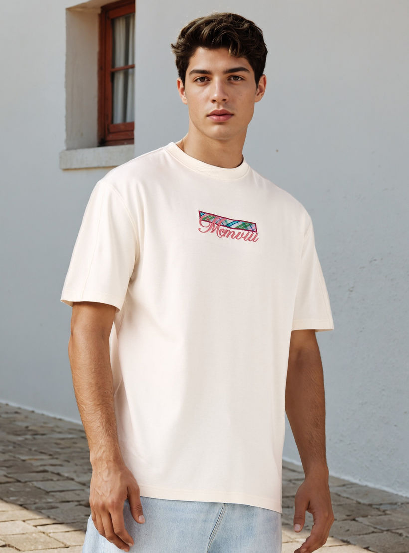 Lee Cooper Applique Detail Crew Neck T-shirt-men-clothing-tshirtsandpolos-tshirts-image-3