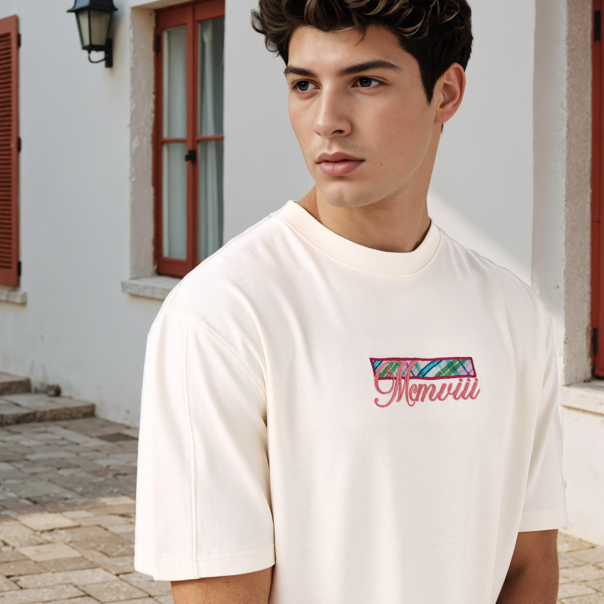 Lee Cooper Applique Detail Crew Neck T-shirt-men-clothing-tshirtsandpolos-tshirts-image-4