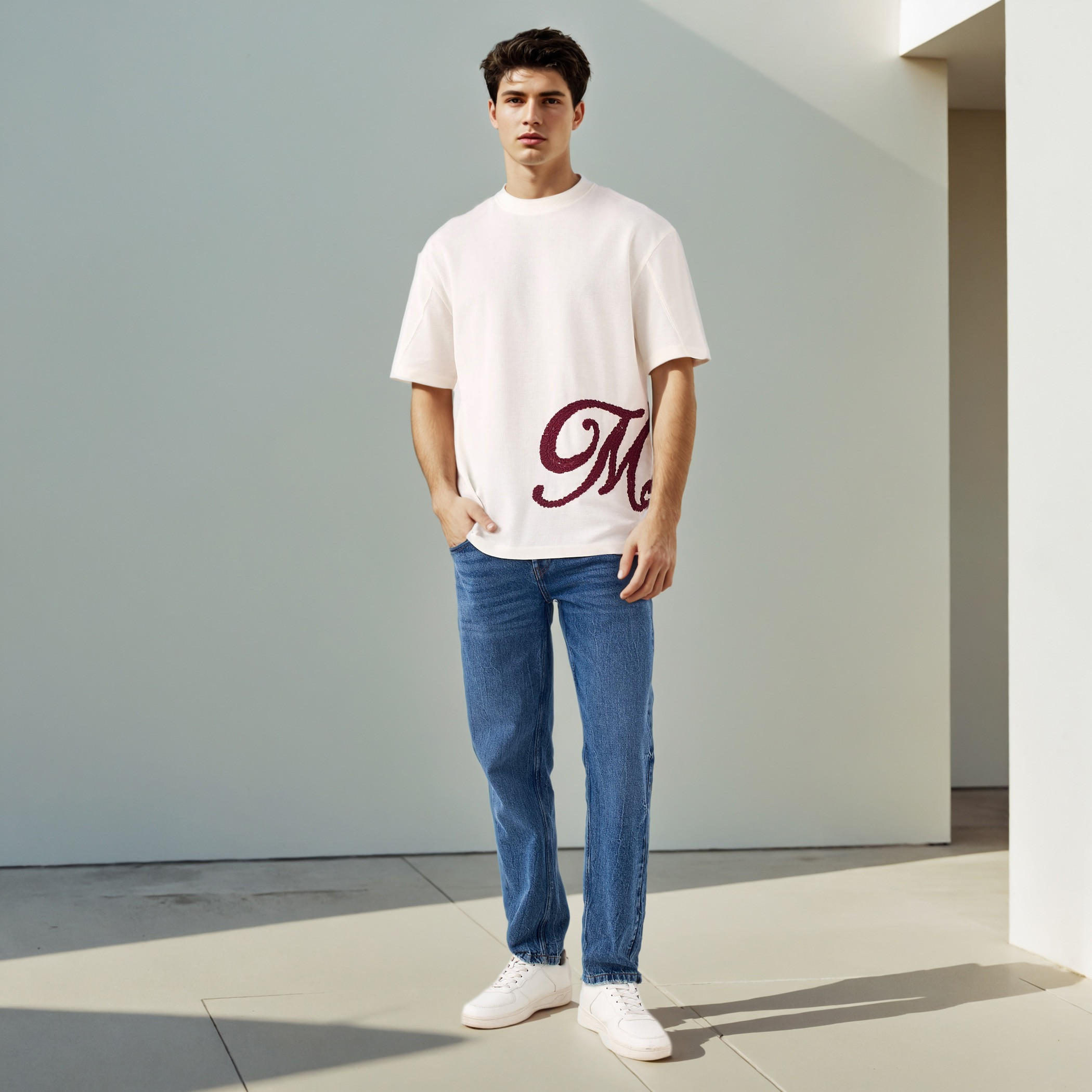 Lee Cooper Side Embroidered T-shirt-men-clothing-tshirtsandpolos-tshirts-image-2