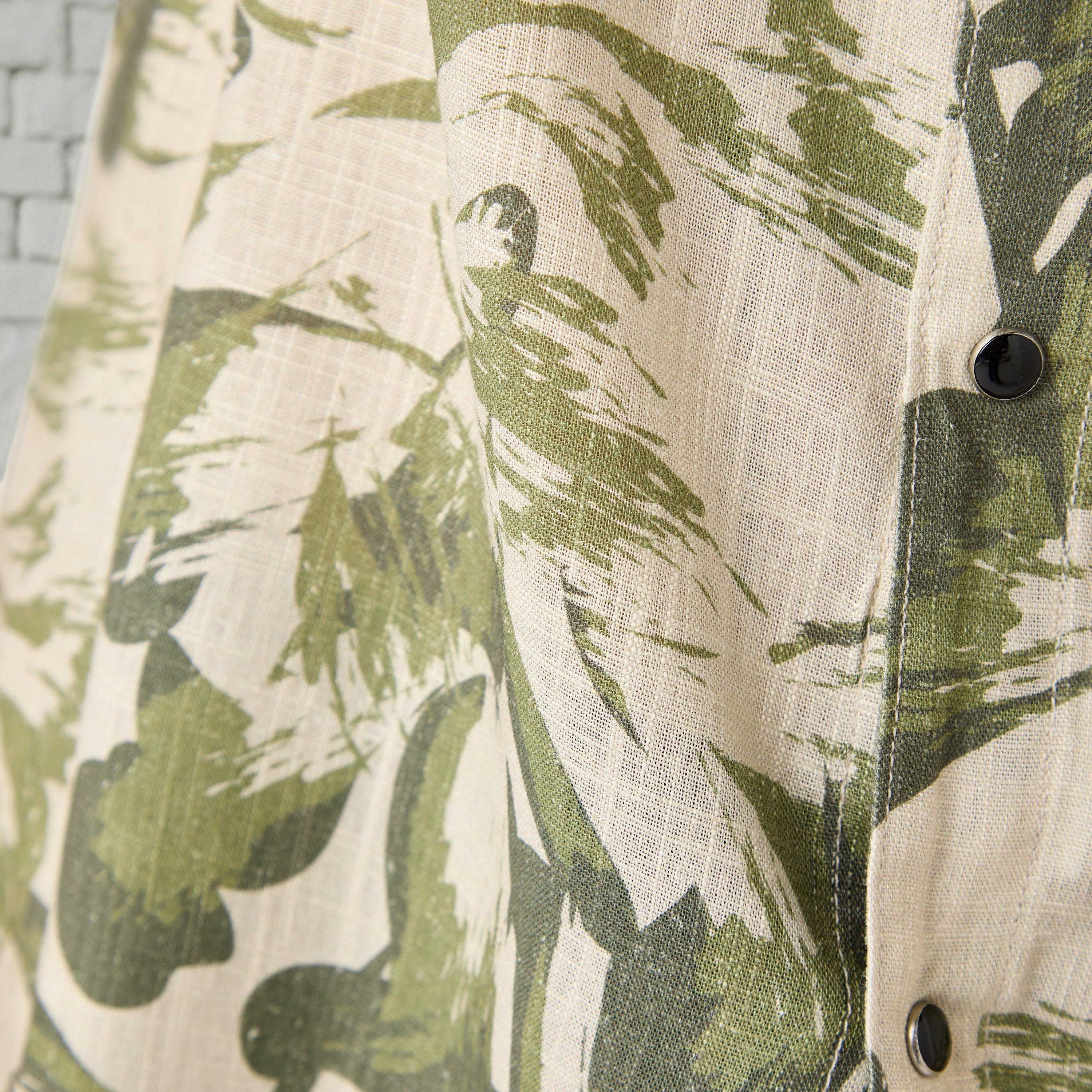 Lee Cooper Regular Fit Floral Print Linen Blend Shirt-men-clothing-shirts-image-5