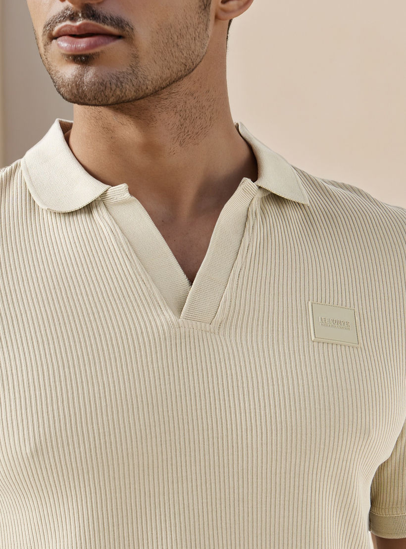 Lee Cooper Ribbed Polo T-shirt-men-clothing-tshirtsandpolos-polos-image-4