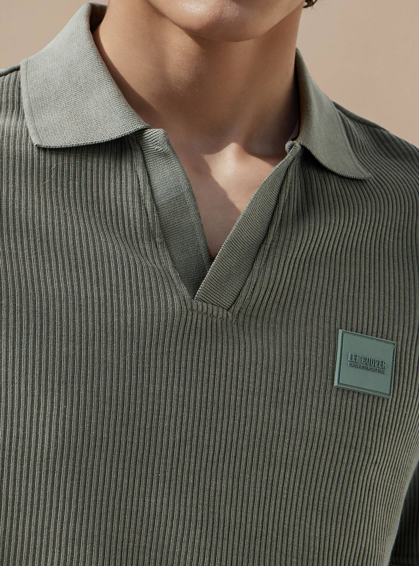 Lee Cooper Ribbed Polo T-shirt-men-clothing-tshirtsandpolos-polos-image-5