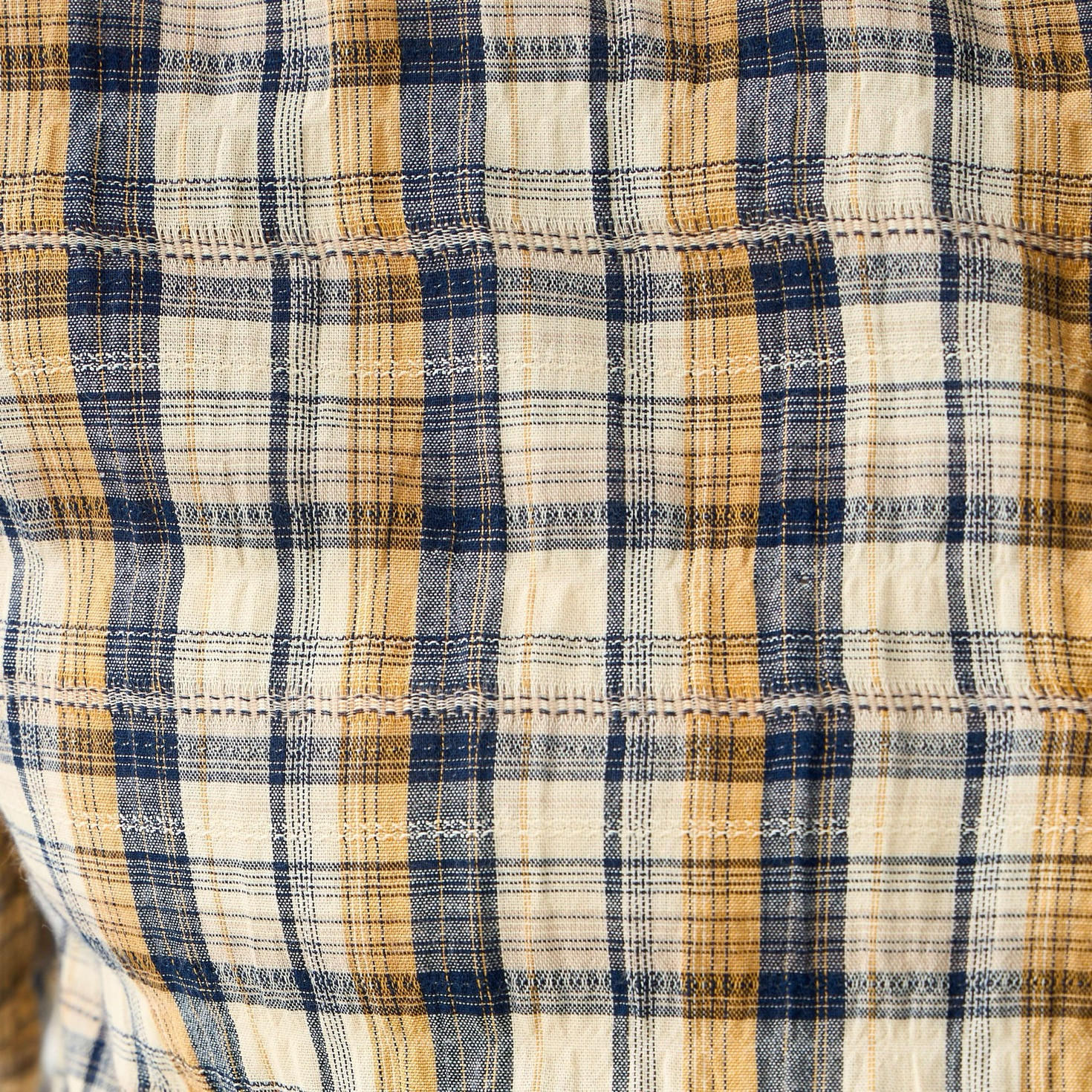 قميص كاروهات بقصّة عادية وياقة من لي كوبر-men-clothing-shirts-image-1