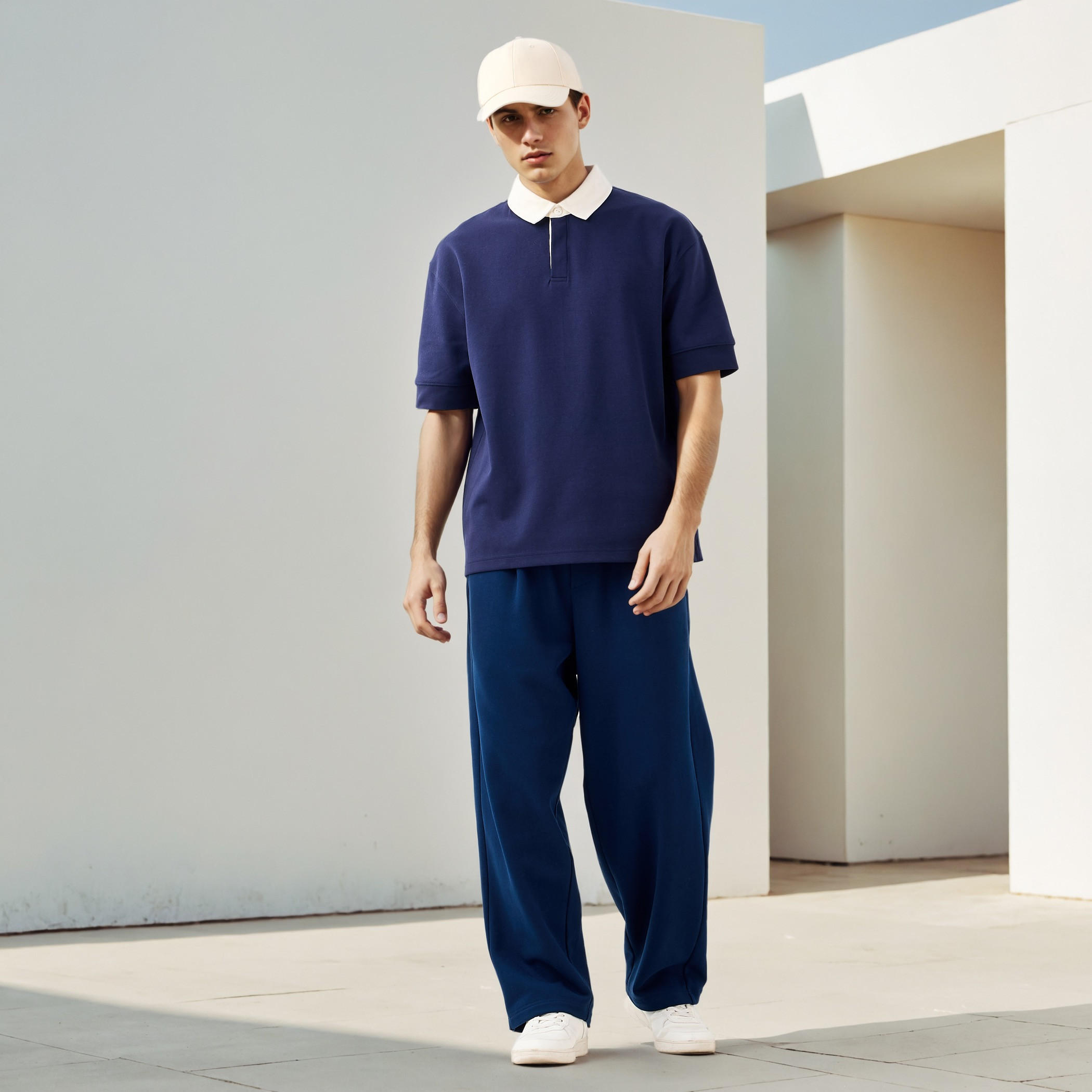 Lee Cooper Relaxed Fit Mid-Rise Pants-men-clothing-bottoms-trousersandchinos-trousers-image-2