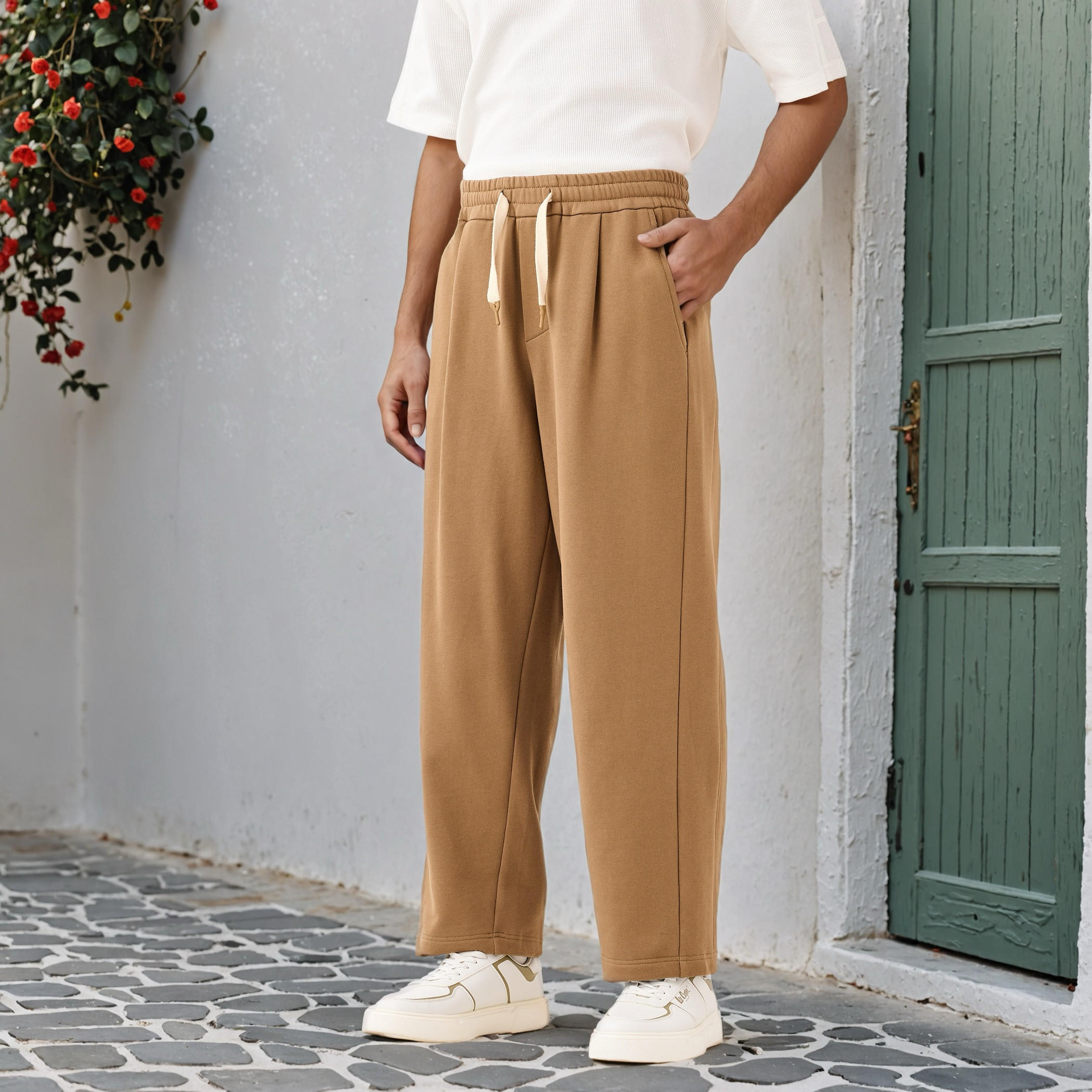 Lee Cooper Relaxed Fit Mid-Rise Pants-men-clothing-bottoms-trousersandchinos-trousers-image-1