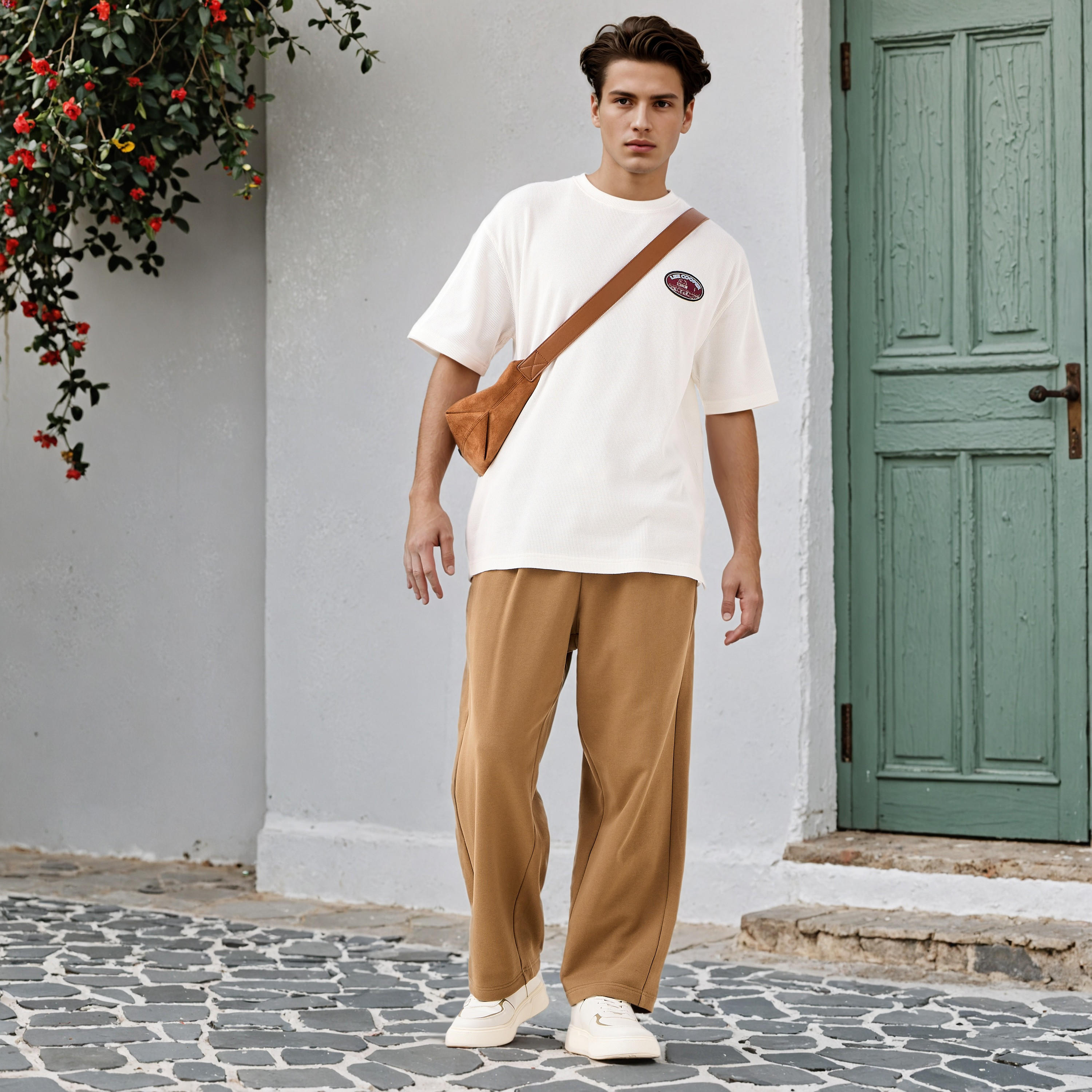 Lee Cooper Relaxed Fit Mid-Rise Pants-men-clothing-bottoms-trousersandchinos-trousers-image-2