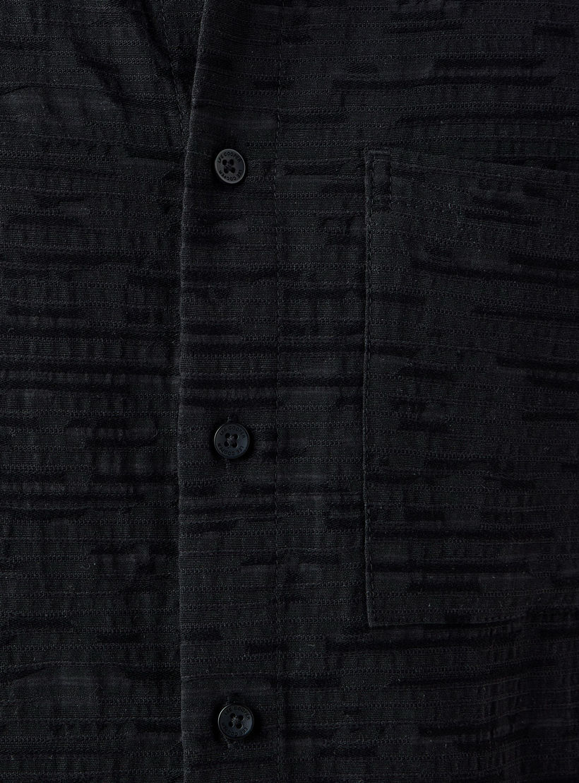 قميص بارز الملمس بقصّة عادية من لي كوبر-men-clothing-shirts-image-5