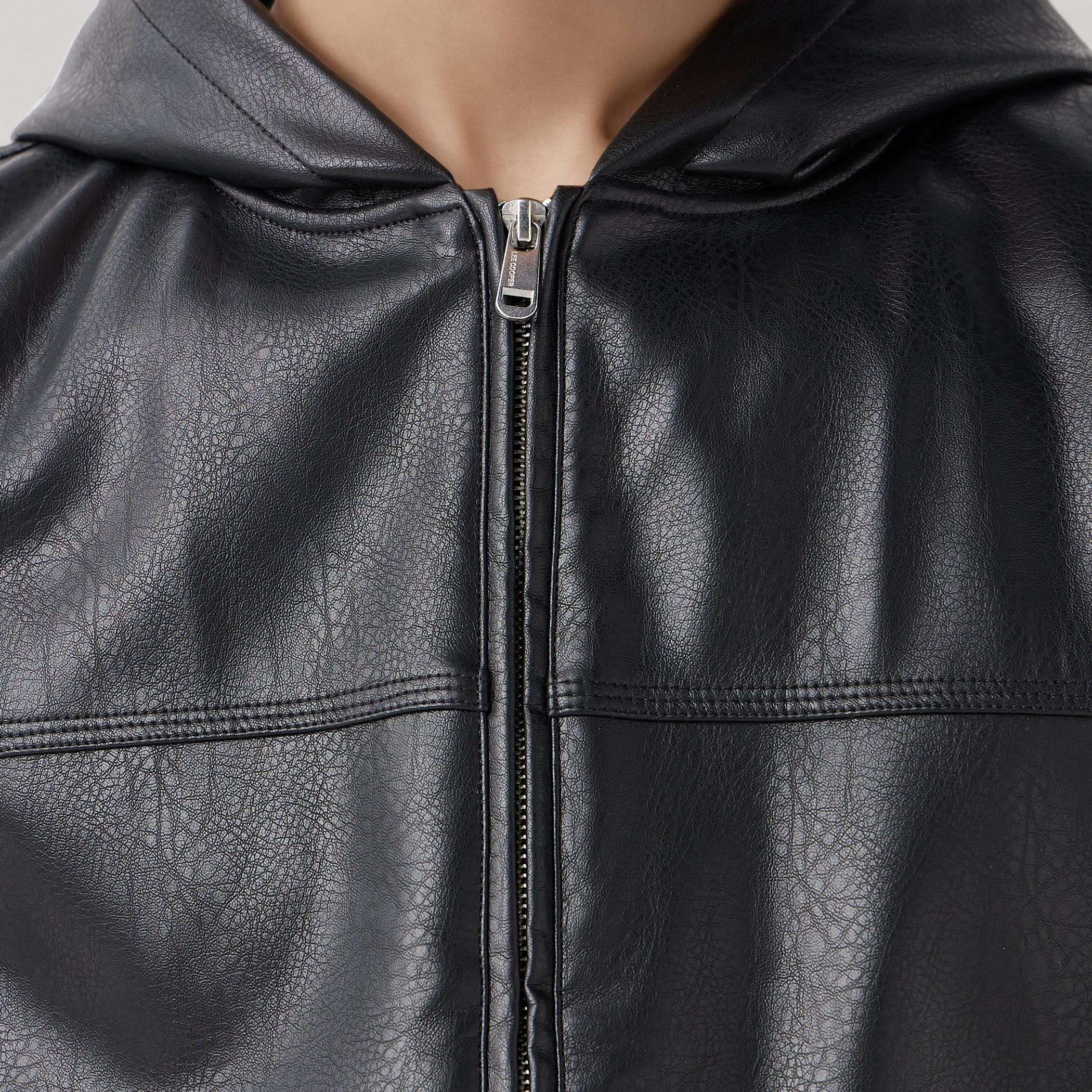 Lee Cooper Men Regular Fit Hooded Bomber Jacket-men-clothing-jacketsandblazers-jackets-image-5