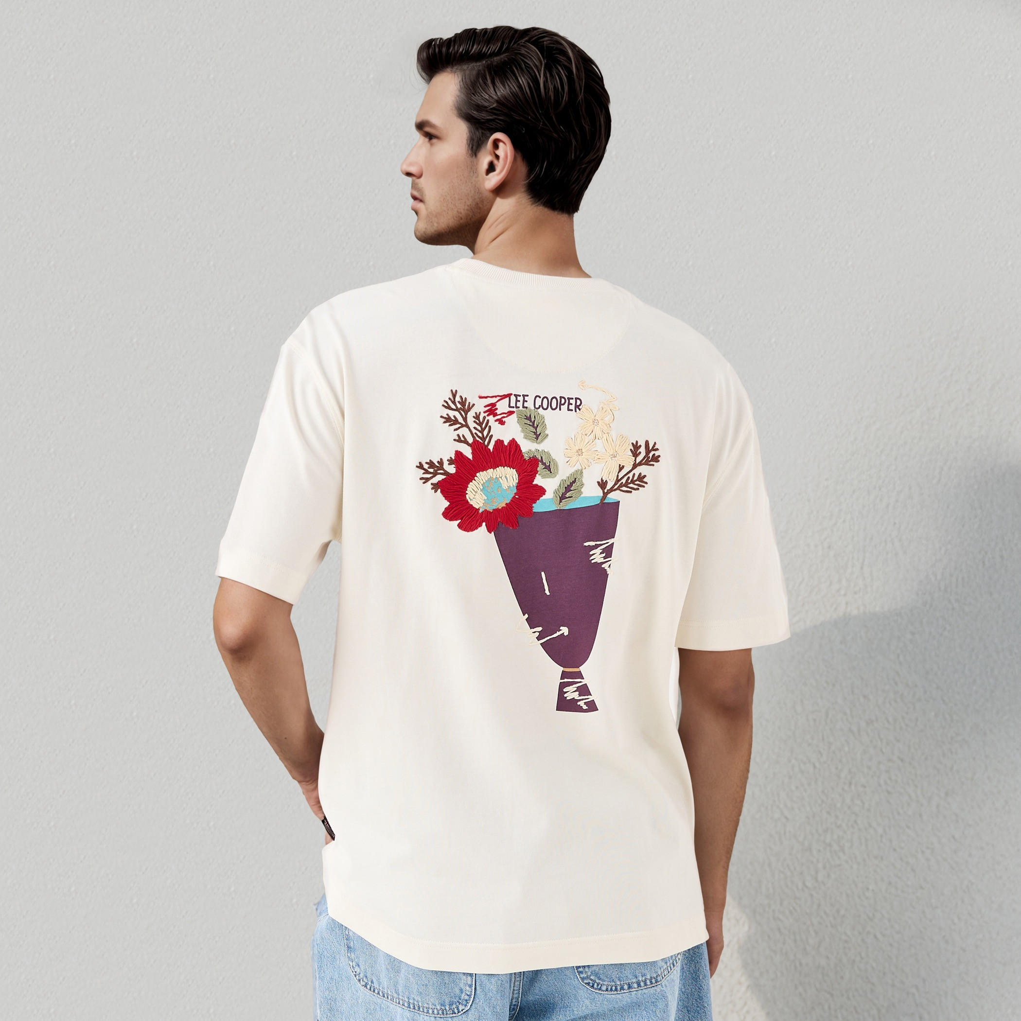 Lee Cooper Embroidered T-shirt-men-clothing-tshirtsandpolos-tshirts-image-1