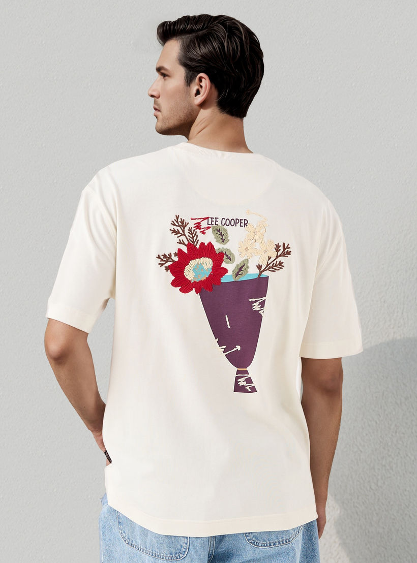 Lee Cooper Embroidered T-shirt-men-clothing-tshirtsandpolos-tshirts-image-1
