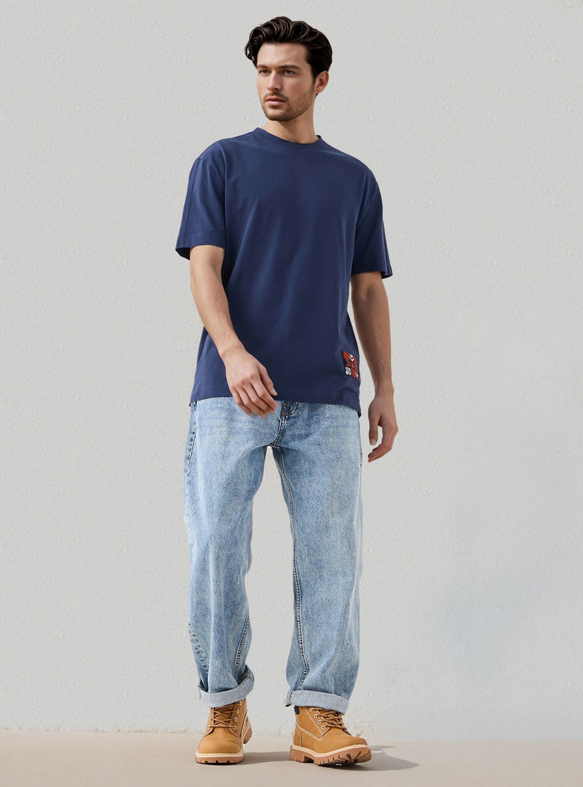 Lee Cooper Embroidered T-shirt-men-clothing-tshirtsandpolos-tshirts-image-2