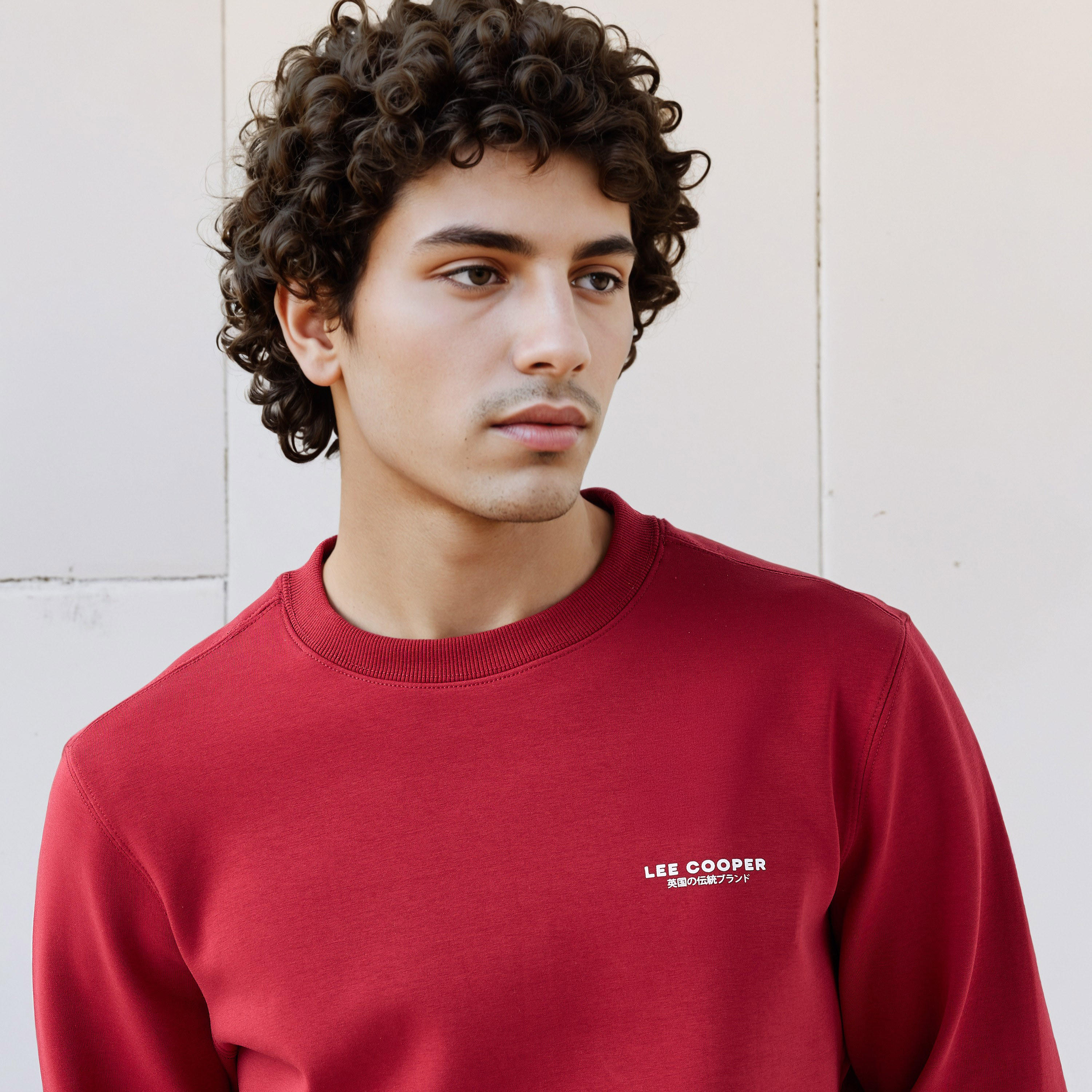 Lee Cooper Men Regular Fit Logo Print Cotton Sweatshirt-men-winterwear-hoodiesandsweatshirts-image-4