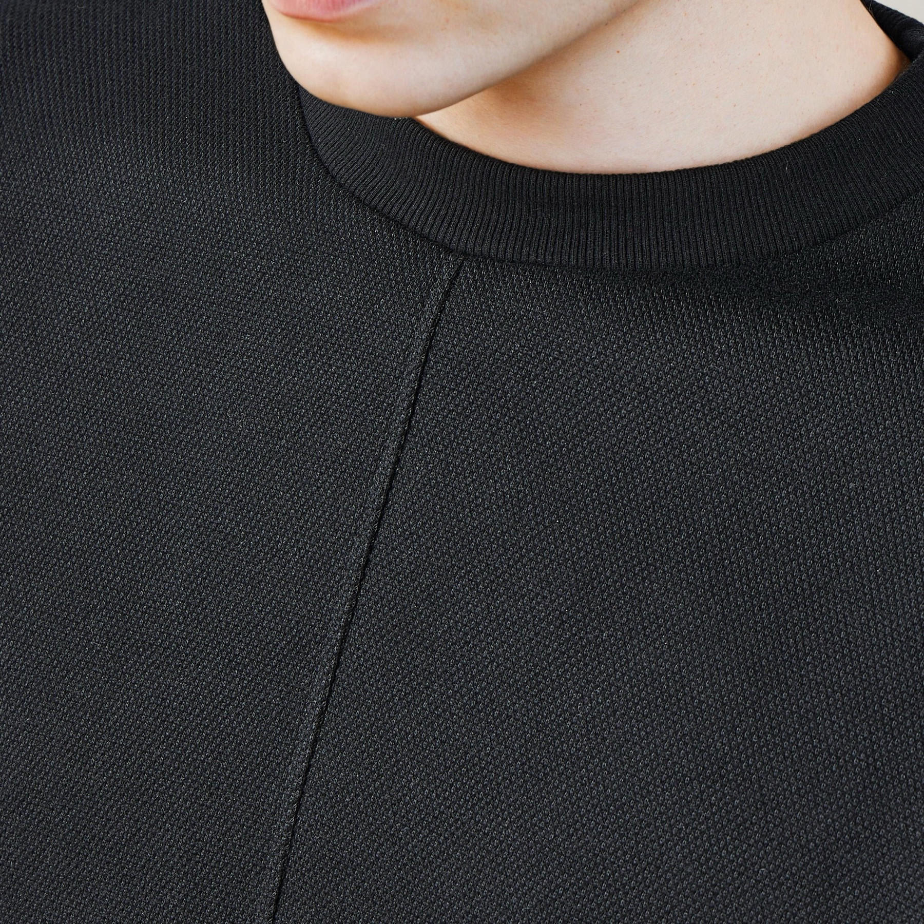 سويت شيرت بيكيه بارز الملمس من لي كوبر-men-winterwear-hoodiesandsweatshirts-image-3