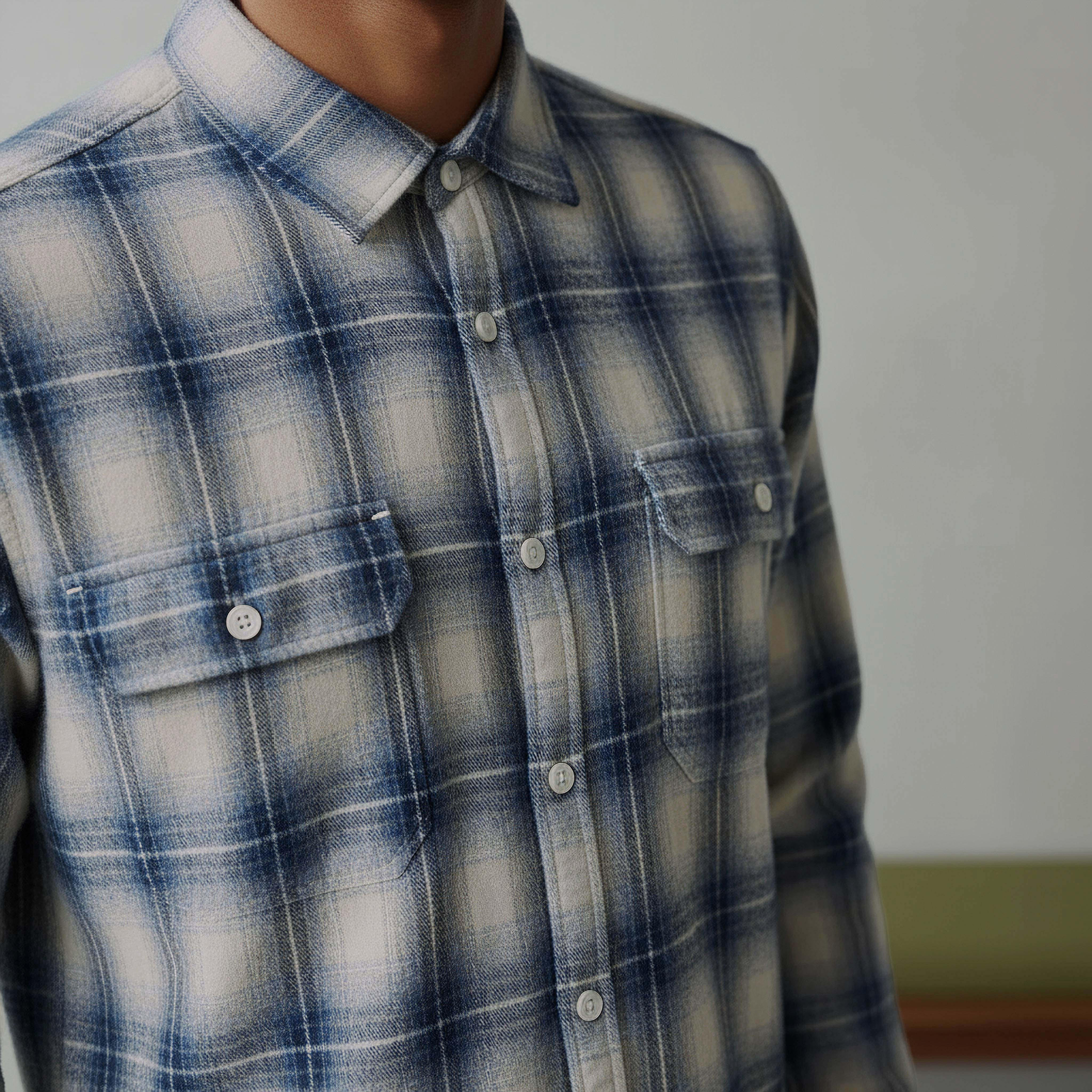 Lee Cooper Men Collared Checked Long Sleeves Shirt-PROMO_SP_KW_2FOR12_110625-image-4