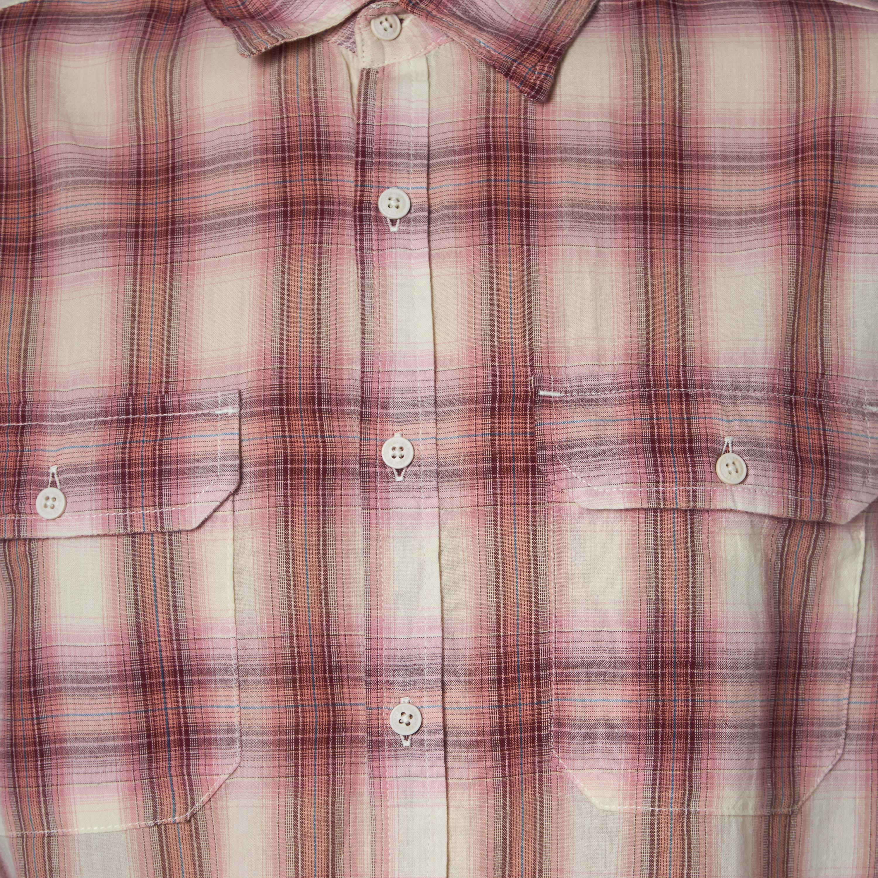 Lee Cooper Men Collared Checked Long Sleeves Shirt-PROMO_SP_KW_2FOR12_110625-image-4