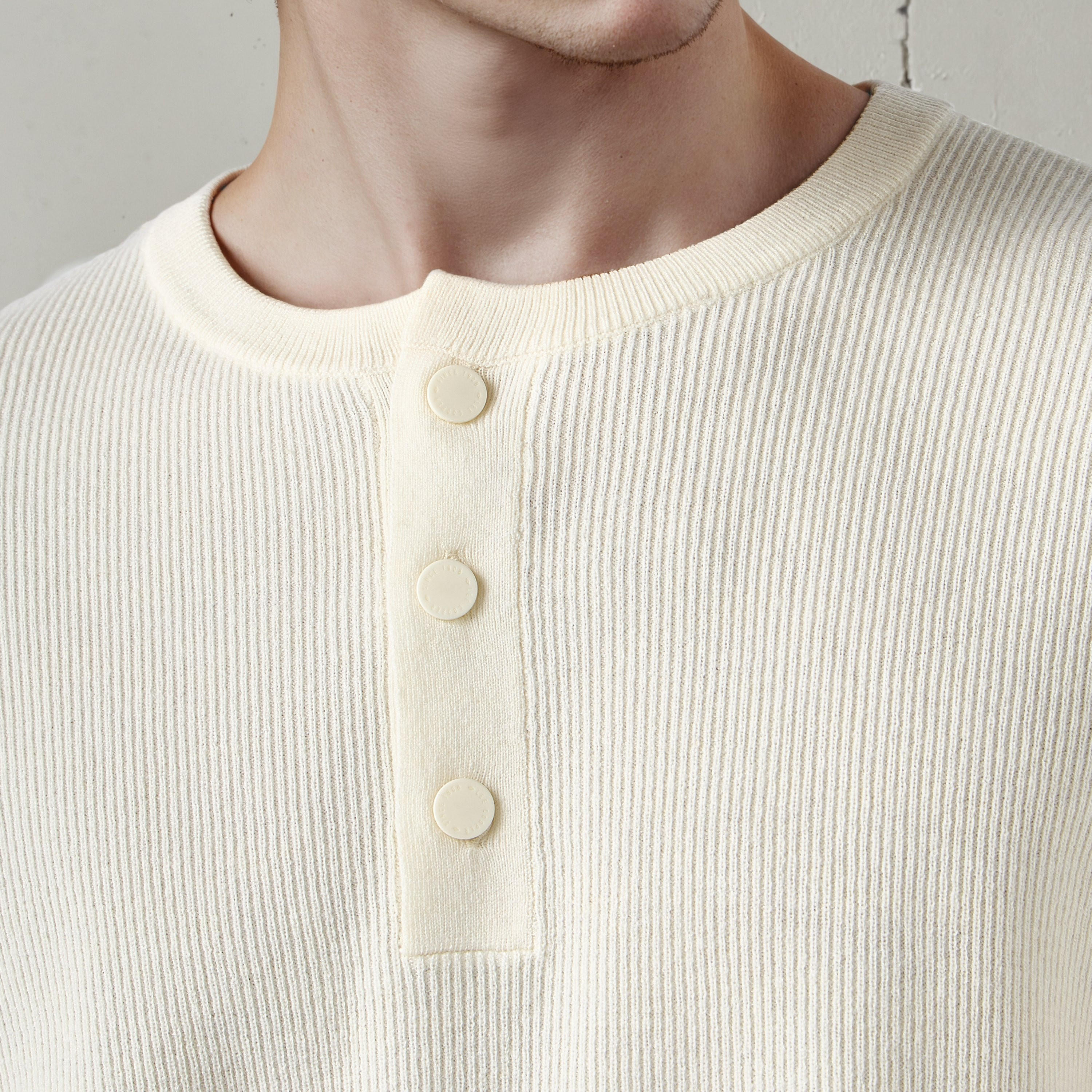 Lee Cooper Ribbed Henley Sweatshirt-men-winterwear-hoodiesandsweatshirts-image-3