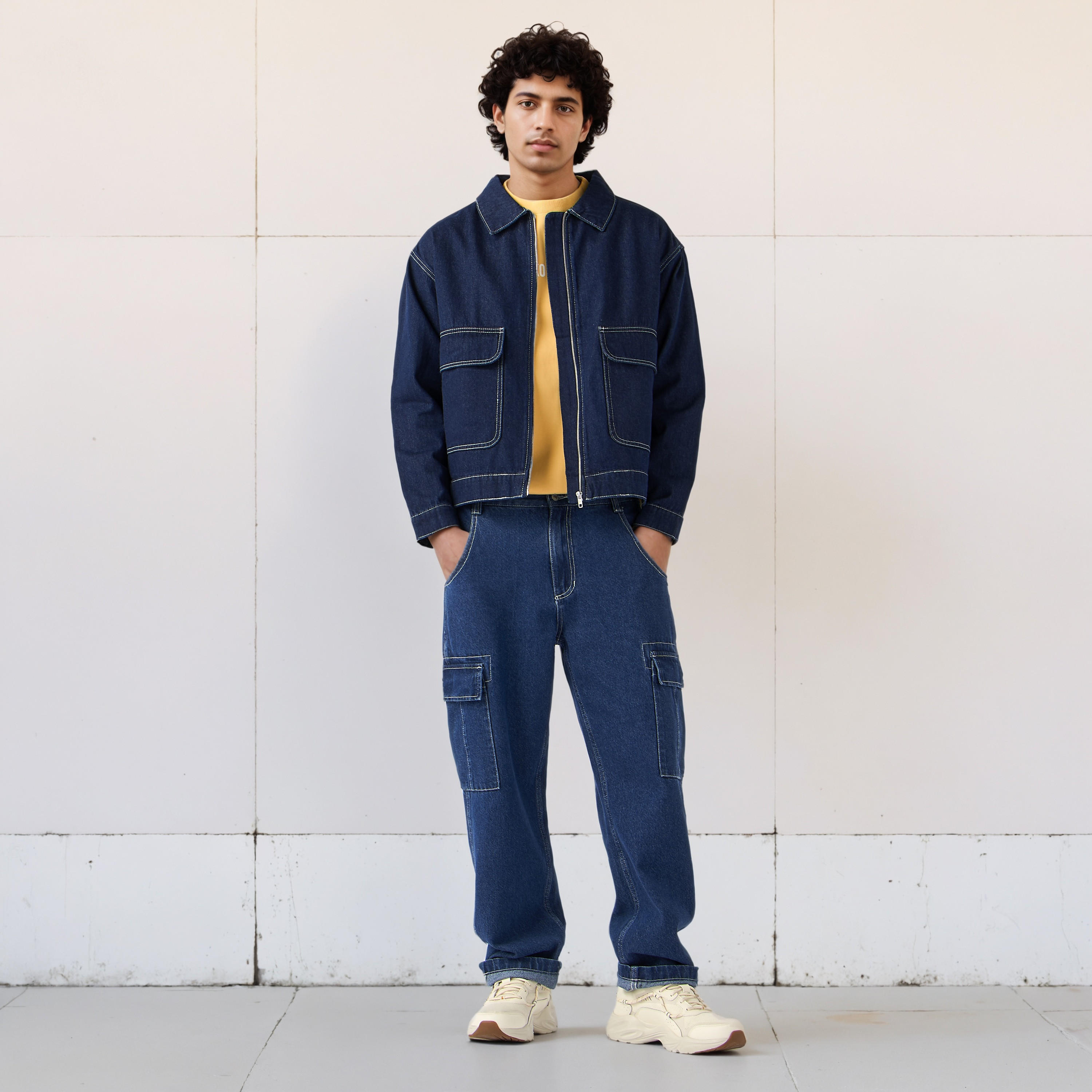 جاكيت تراكر بسحاب من لي كوبر-men-clothing-jacketsandblazers-jackets-image-5