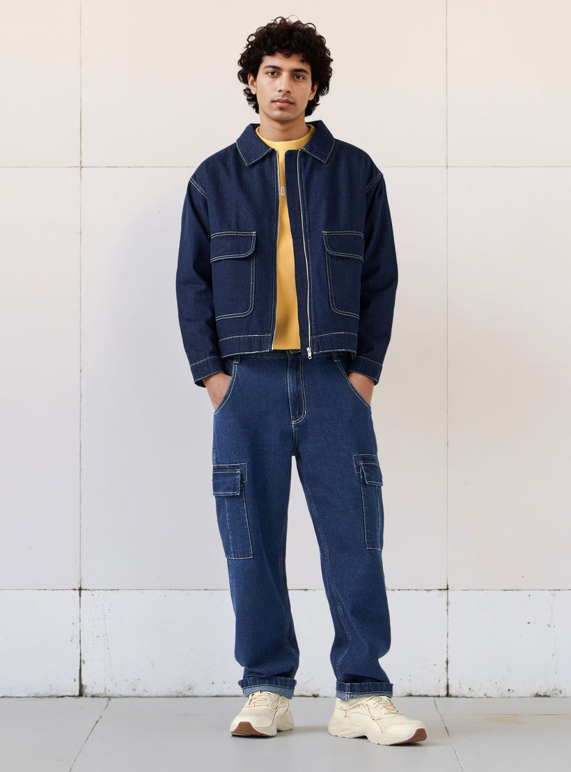 جاكيت تراكر بسحاب من لي كوبر-men-clothing-jacketsandblazers-jackets-image-5