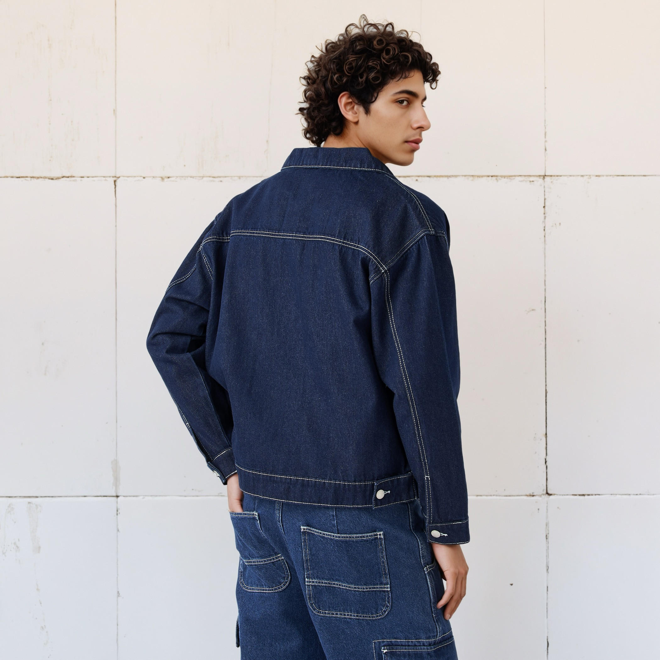 جاكيت تراكر بسحاب من لي كوبر-men-clothing-jacketsandblazers-jackets-image-4