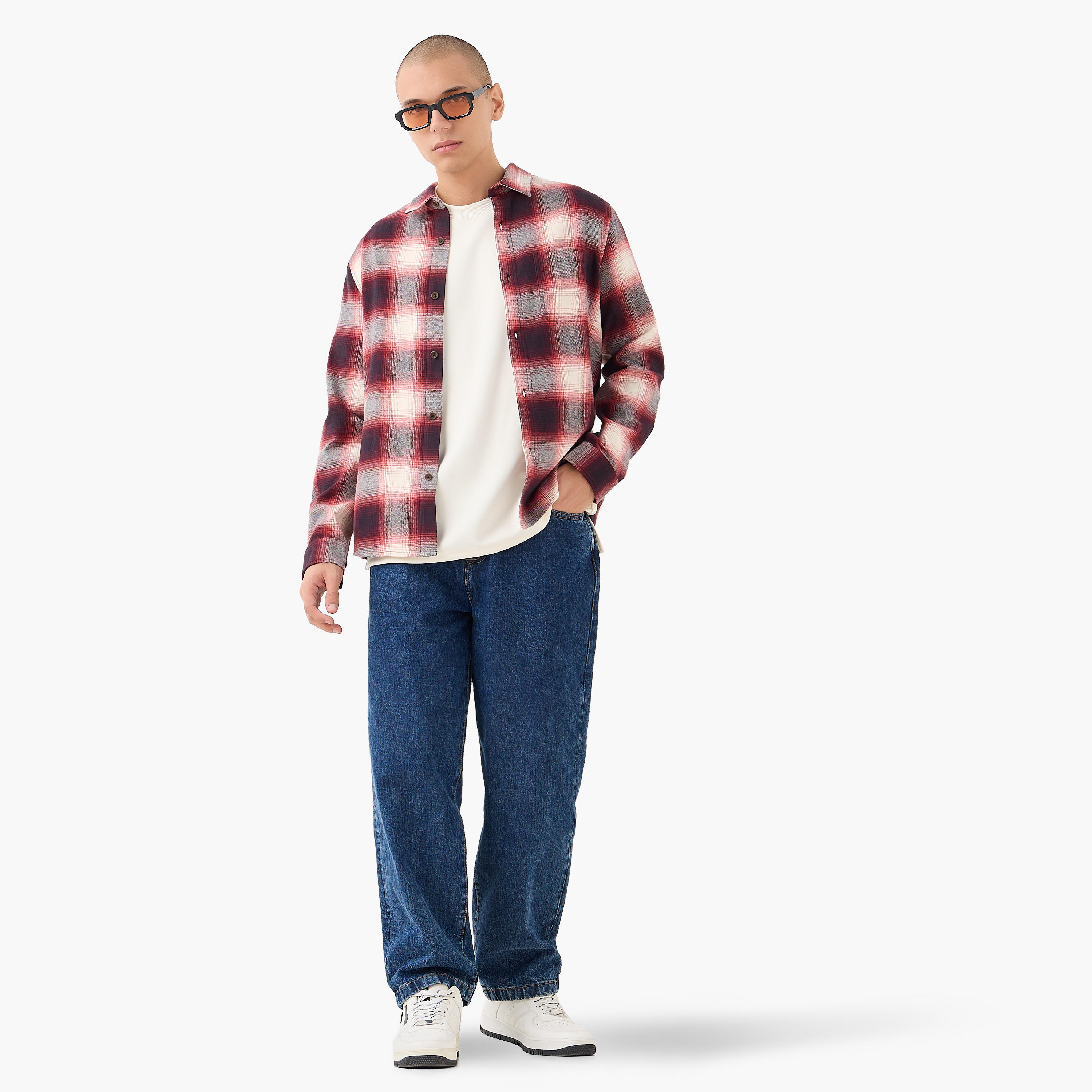 Lee Cooper Checked Shirt-men-clothing-shirts-image-2