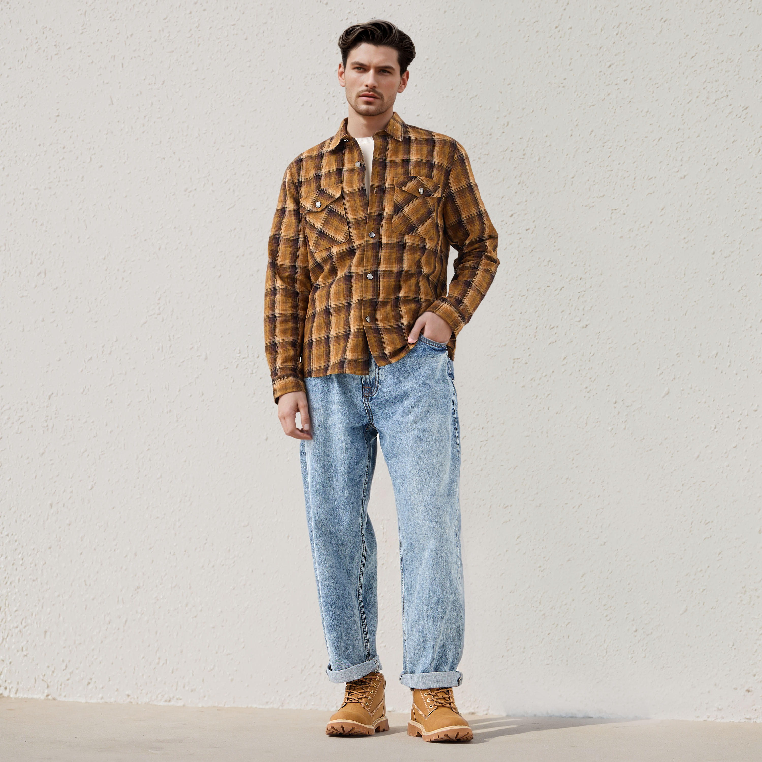 Lee Cooper Checked Shirt-men-clothing-shirts-image-2