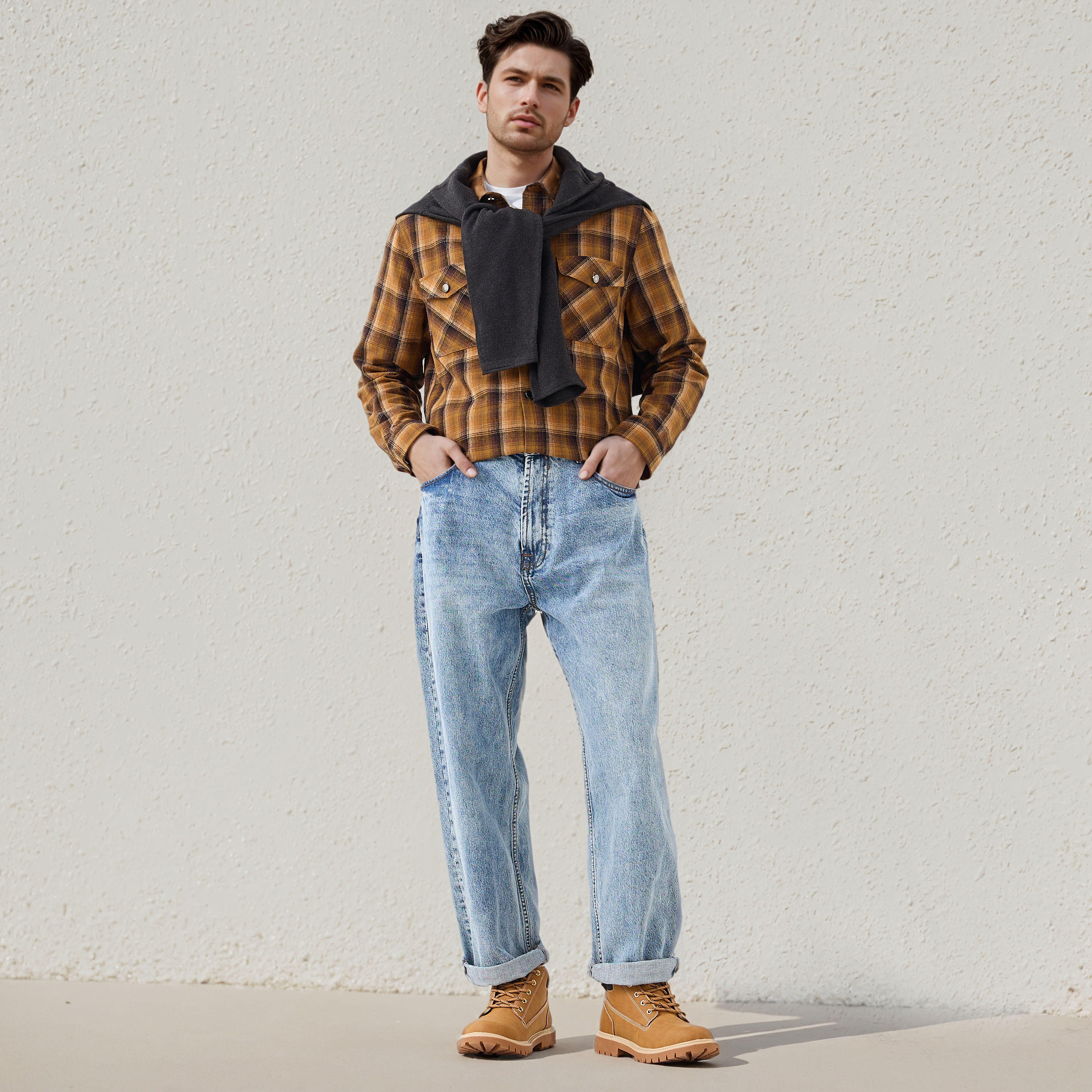 Lee Cooper Checked Shirt-men-clothing-shirts-image-3