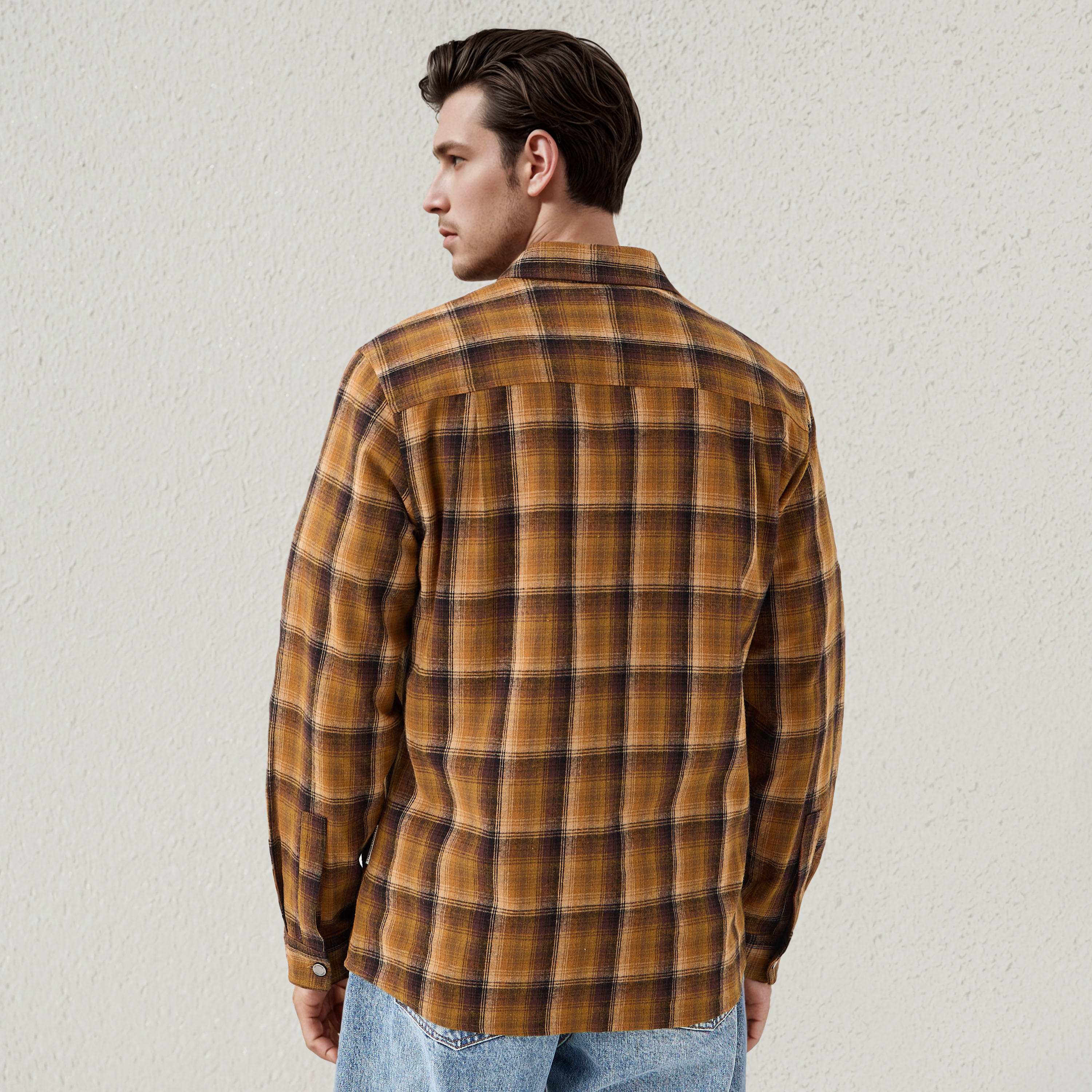 قميص كاروهات من لي كوبر-men-clothing-shirts-image-3