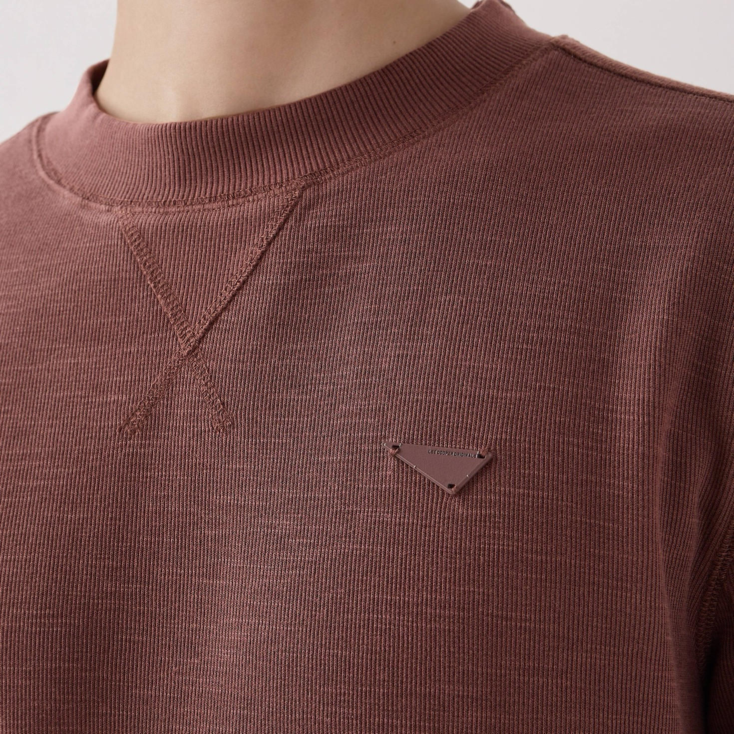 Lee Cooper Textured Sweatshirt-men-winterwear-hoodiesandsweatshirts-image-5