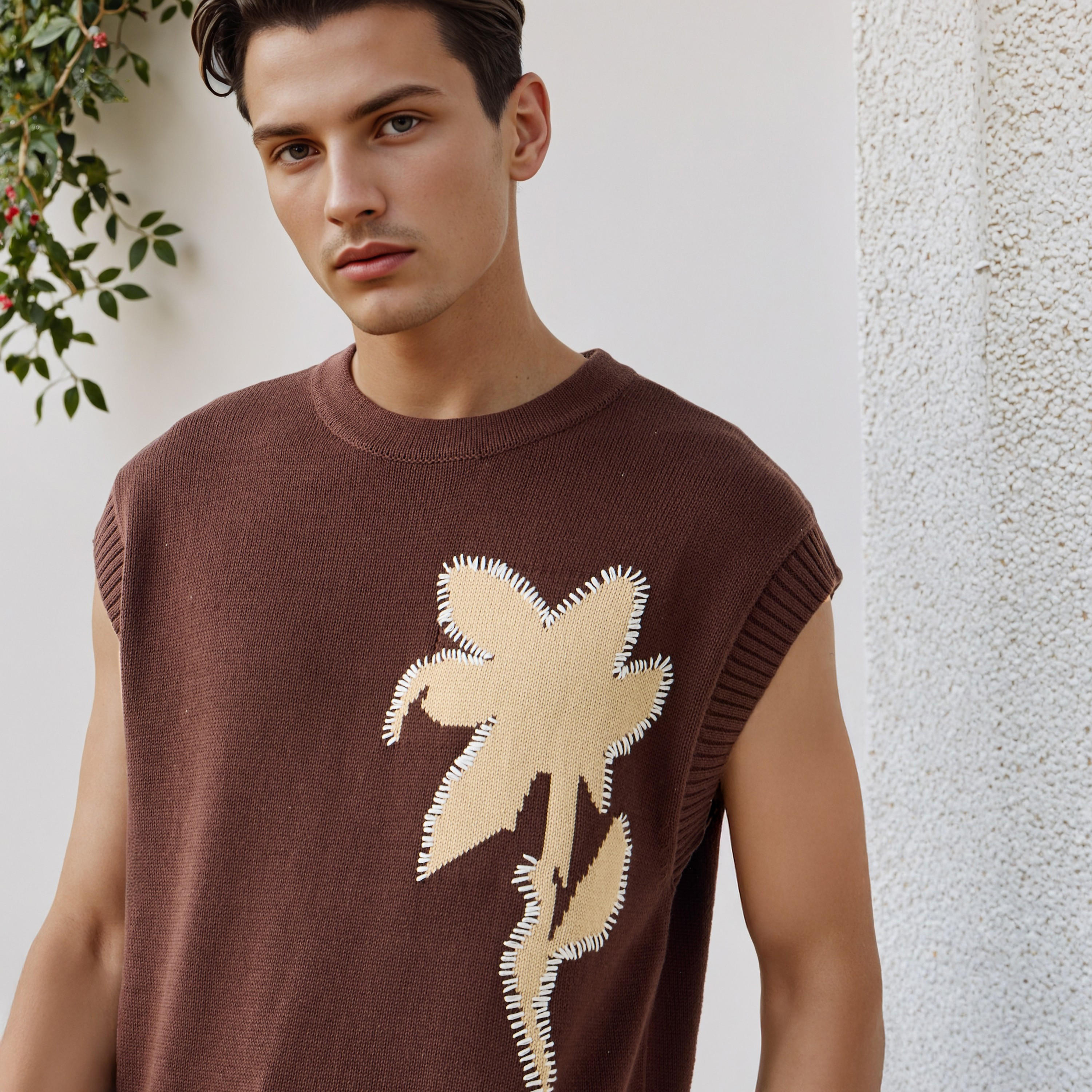 Lee Cooper Floral Embroidered Vest-men-clothing-tshirtsandpolos-tshirts-image-4