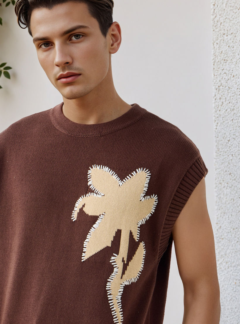 فيست بتطريز أزهار من لي كوبر-men-clothing-tshirtsandpolos-tshirts-image-4