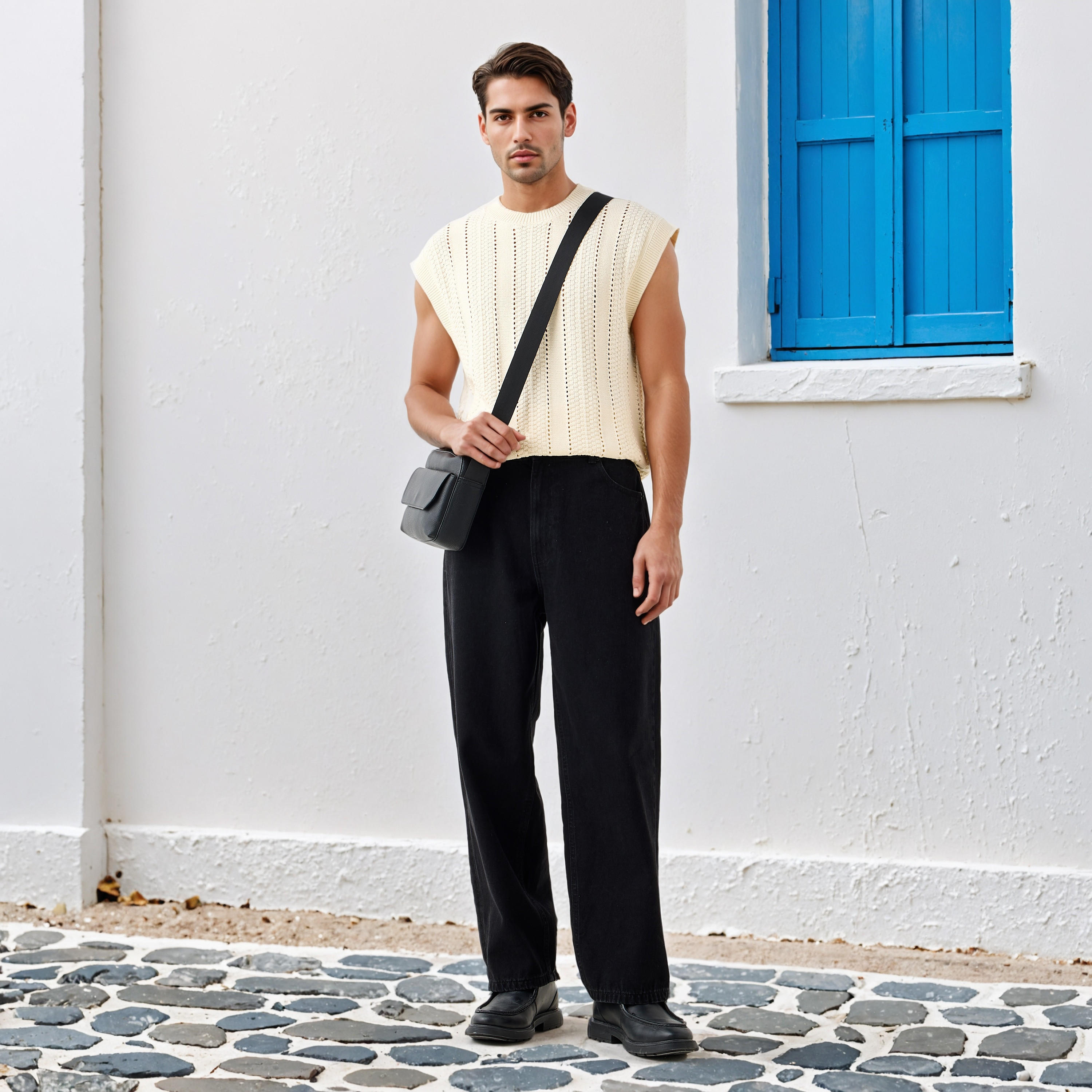 Lee Cooper Textured Vest-men-clothing-tshirtsandpolos-tshirts-image-2