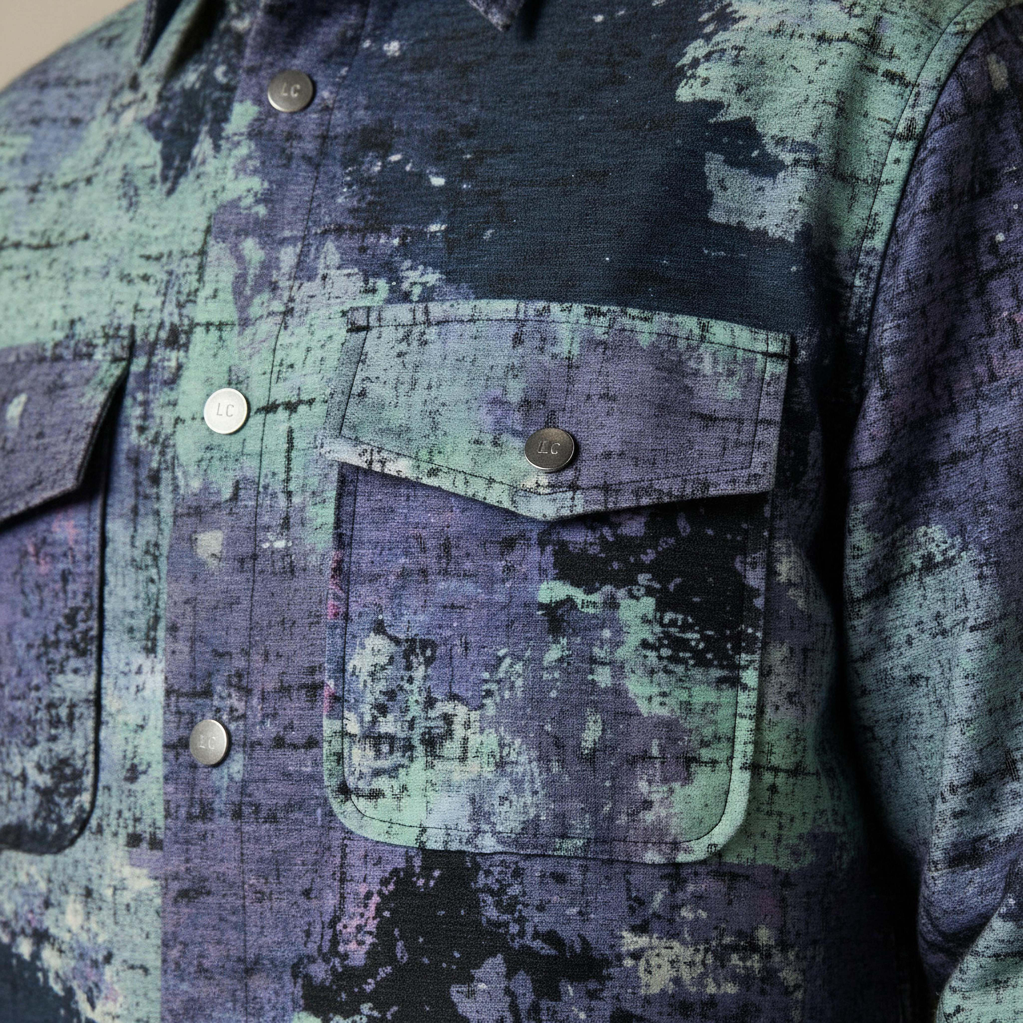 Lee Cooper Men Regular Fit Printed Denim Jacket-men-clothing-jacketsandblazers-jackets-image-4