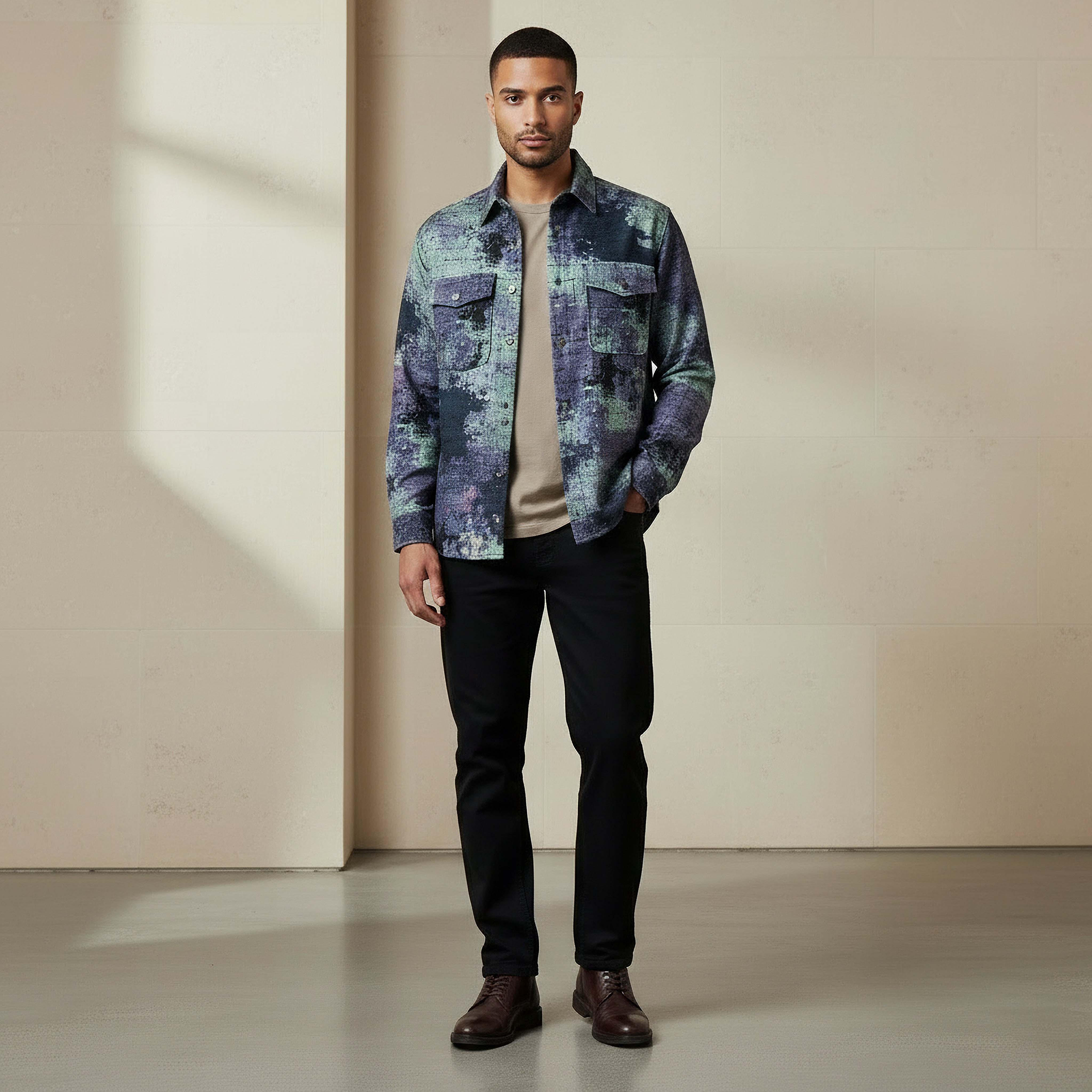 Lee Cooper Men Regular Fit Printed Denim Jacket-men-clothing-jacketsandblazers-jackets-image-5